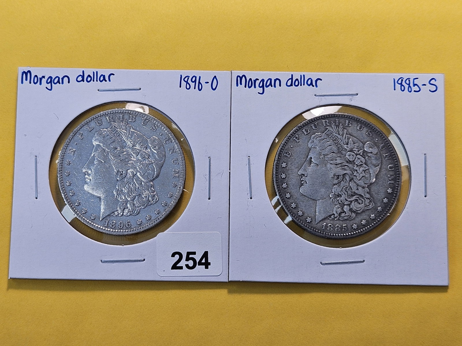 Two Better Date Morgan Silver Dollars (1 of 6)