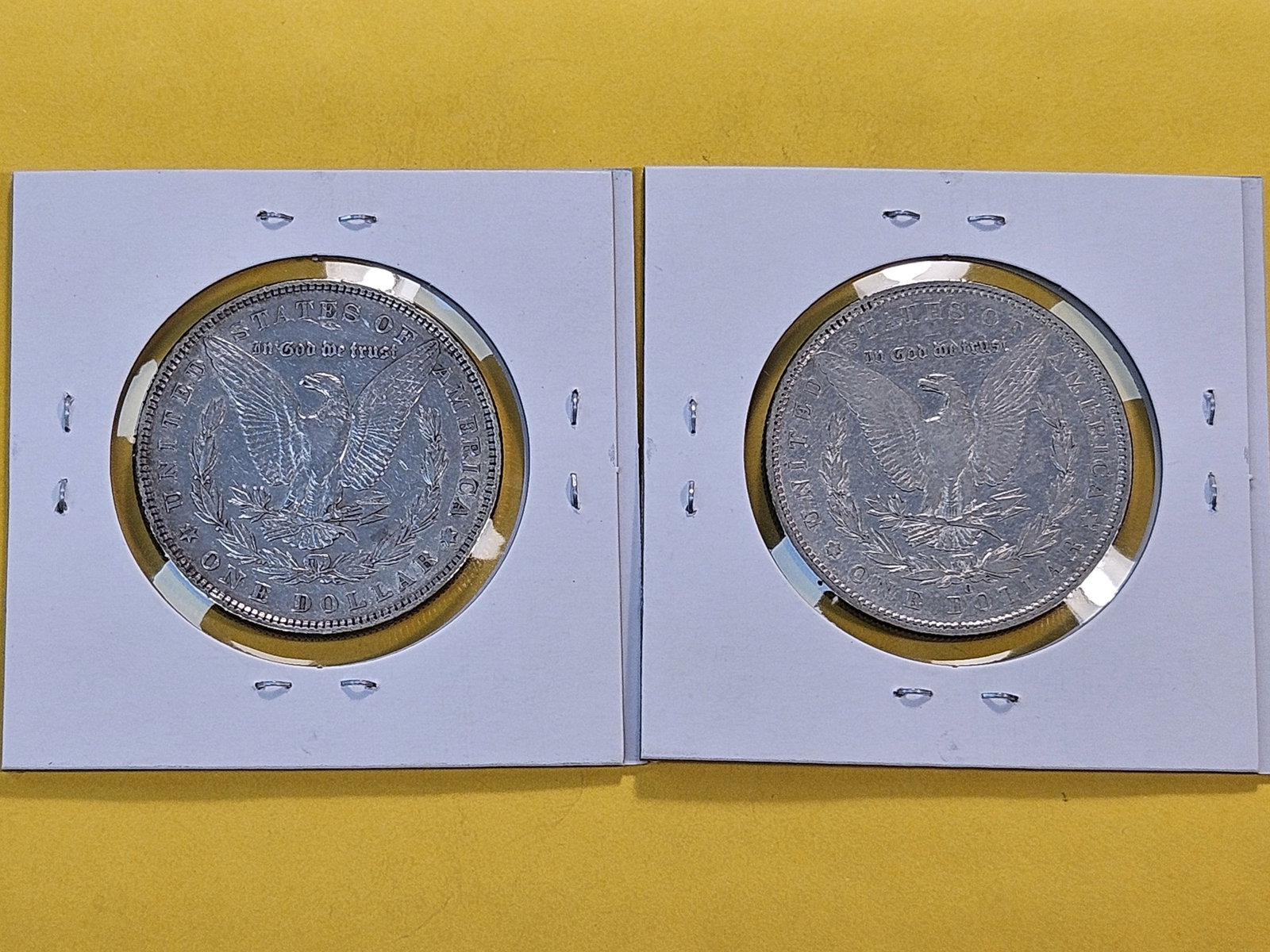 Two Better Date Morgan Silver Dollars - 4
