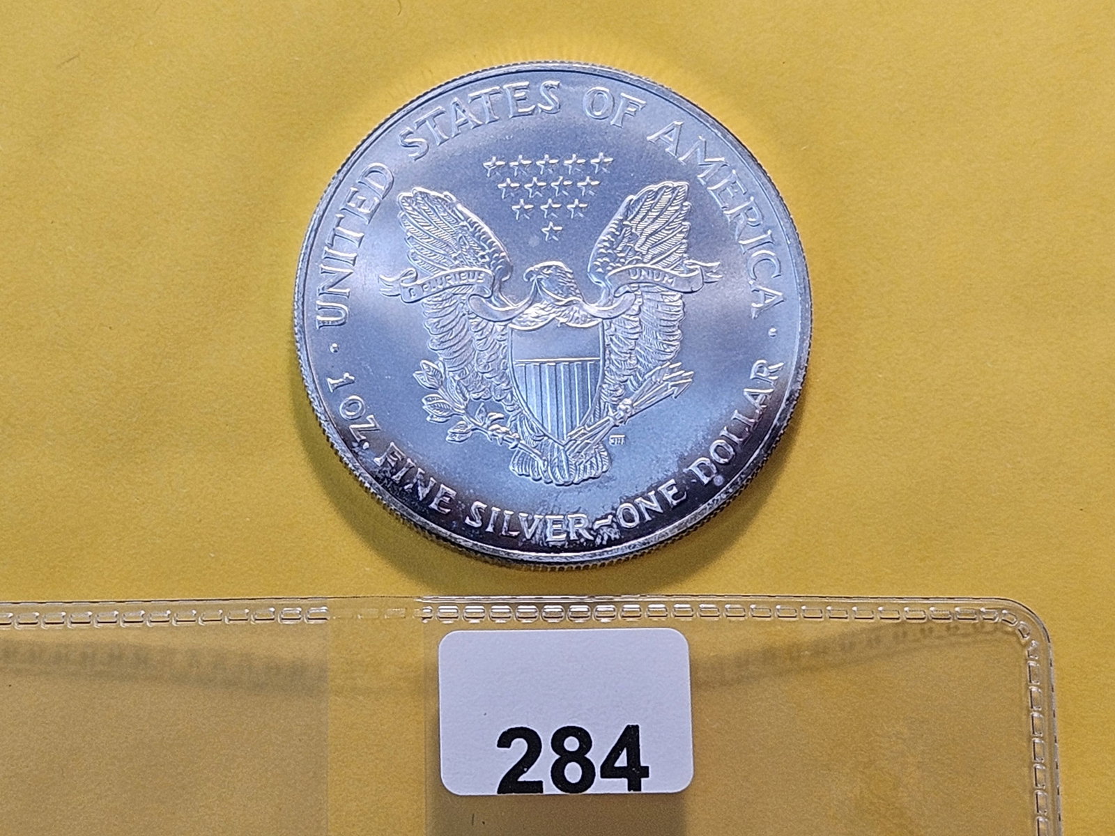 GEM Brilliant Uncirculated 2005 American Silver Eagle - 4