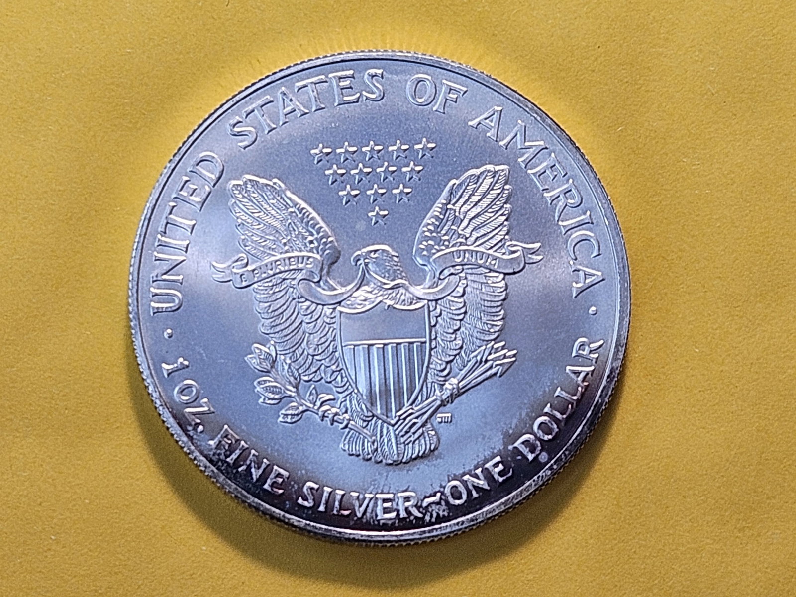 GEM Brilliant Uncirculated 2005 American Silver Eagle - 5