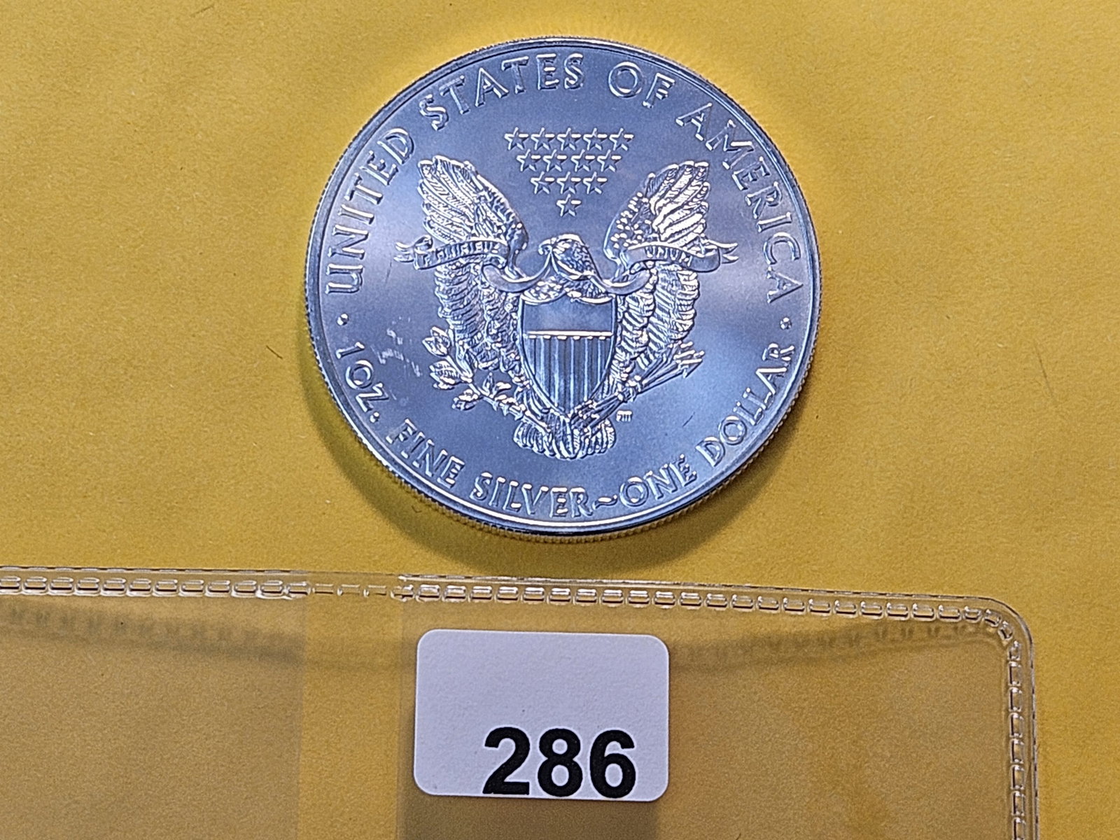 GEM Brilliant Uncirculated 2011 American Silver Eagle - 3