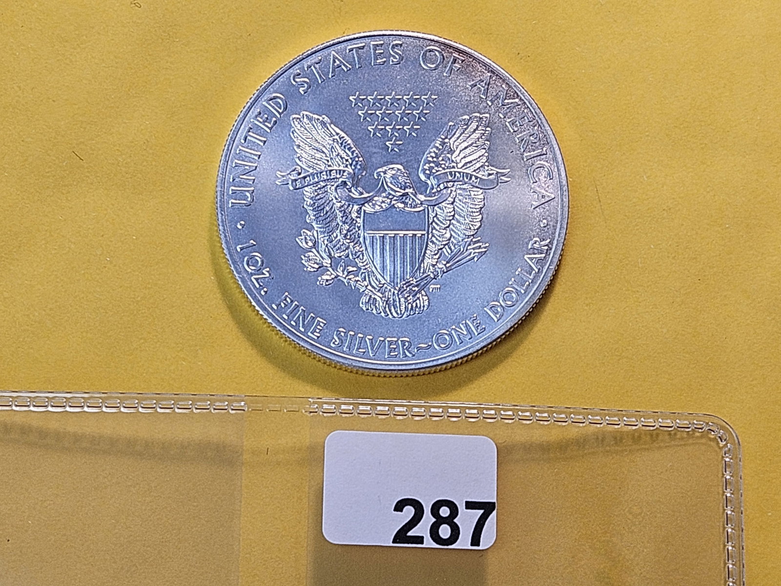 GEM Brilliant Uncirculated 2014 American Silver Eagle - 3