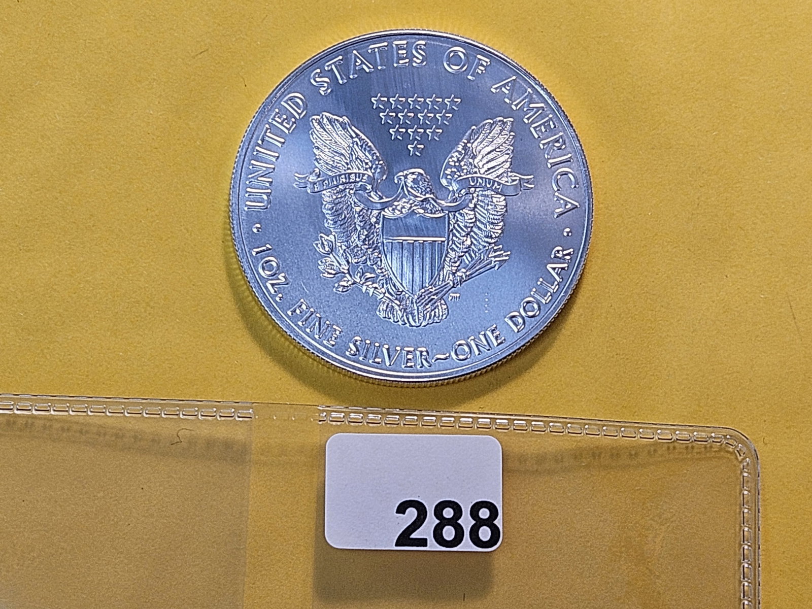 GEM Brilliant Uncirculated 2017 American Silver Eagle - 3