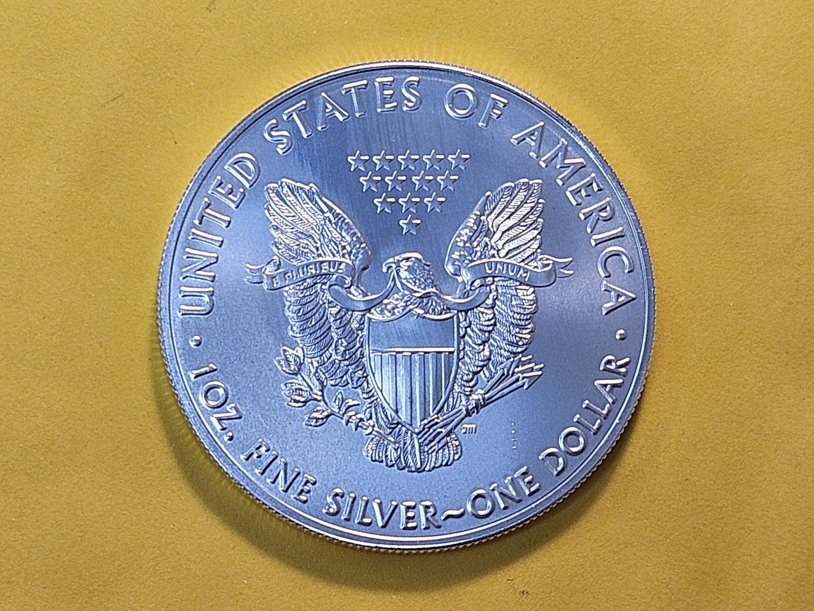 GEM Brilliant Uncirculated 2017 American Silver Eagle - 4