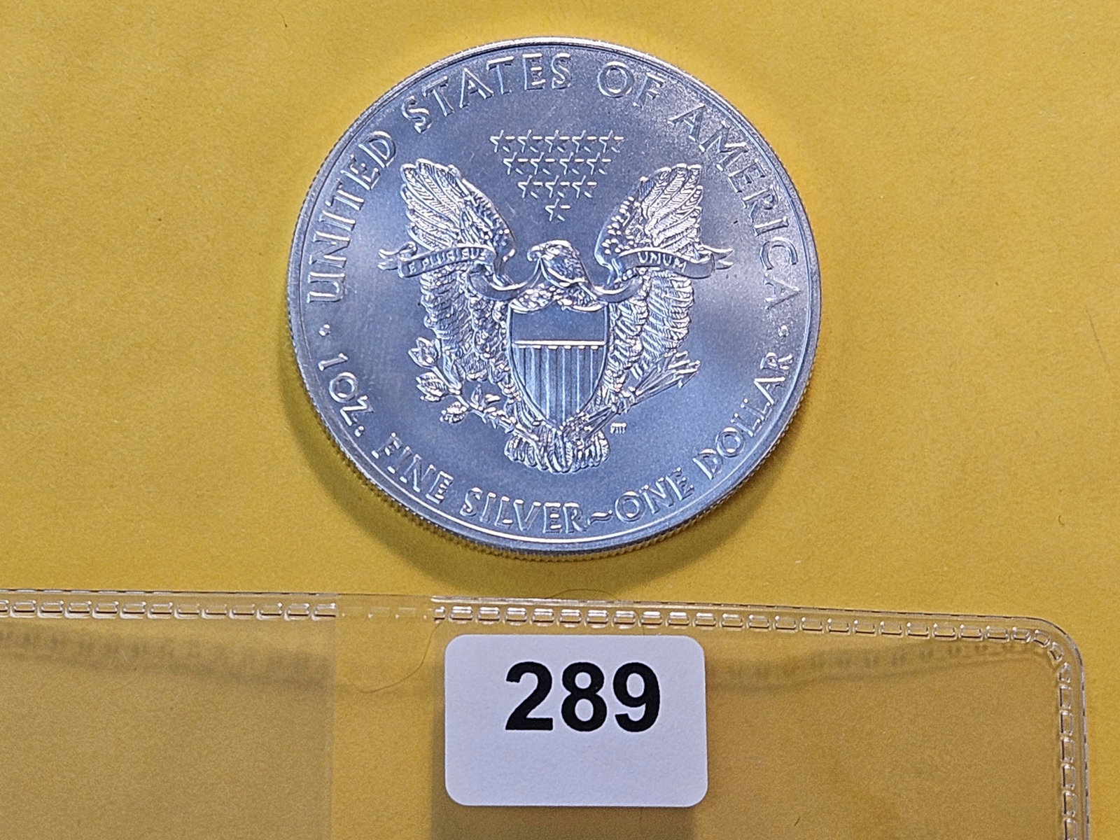 GEM Brilliant Uncirculated 2014 American Silver Eagle - 3