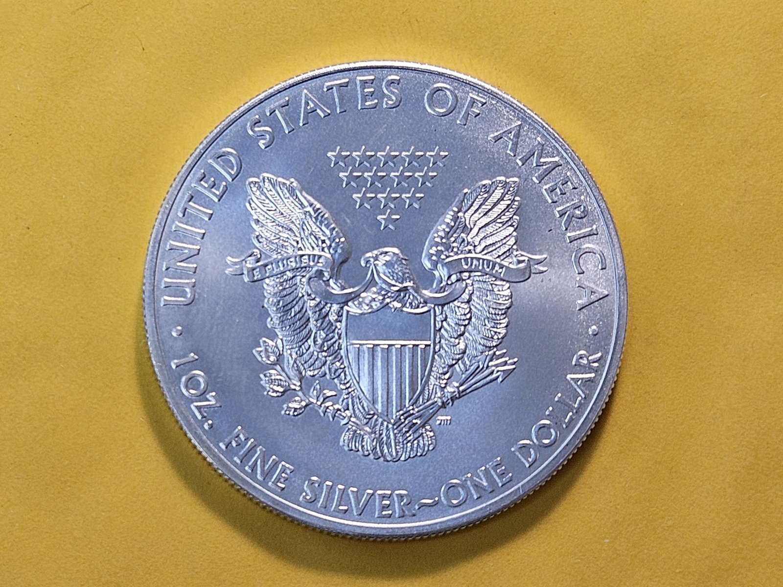 GEM Brilliant Uncirculated 2014 American Silver Eagle - 4