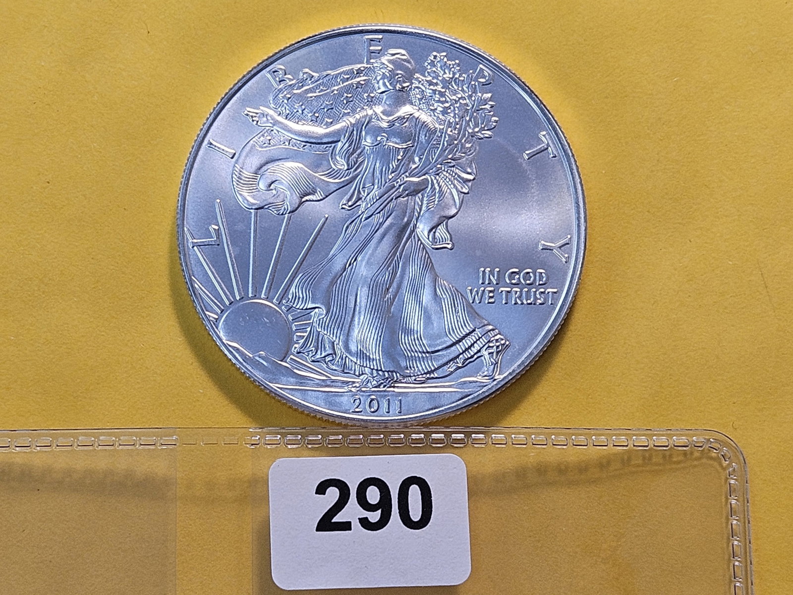 GEM Brilliant Uncirculated 2011 American Silver Eagle - 2