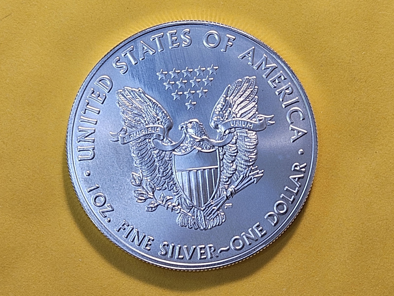 GEM Brilliant Uncirculated 2017 American Silver Eagle - 4