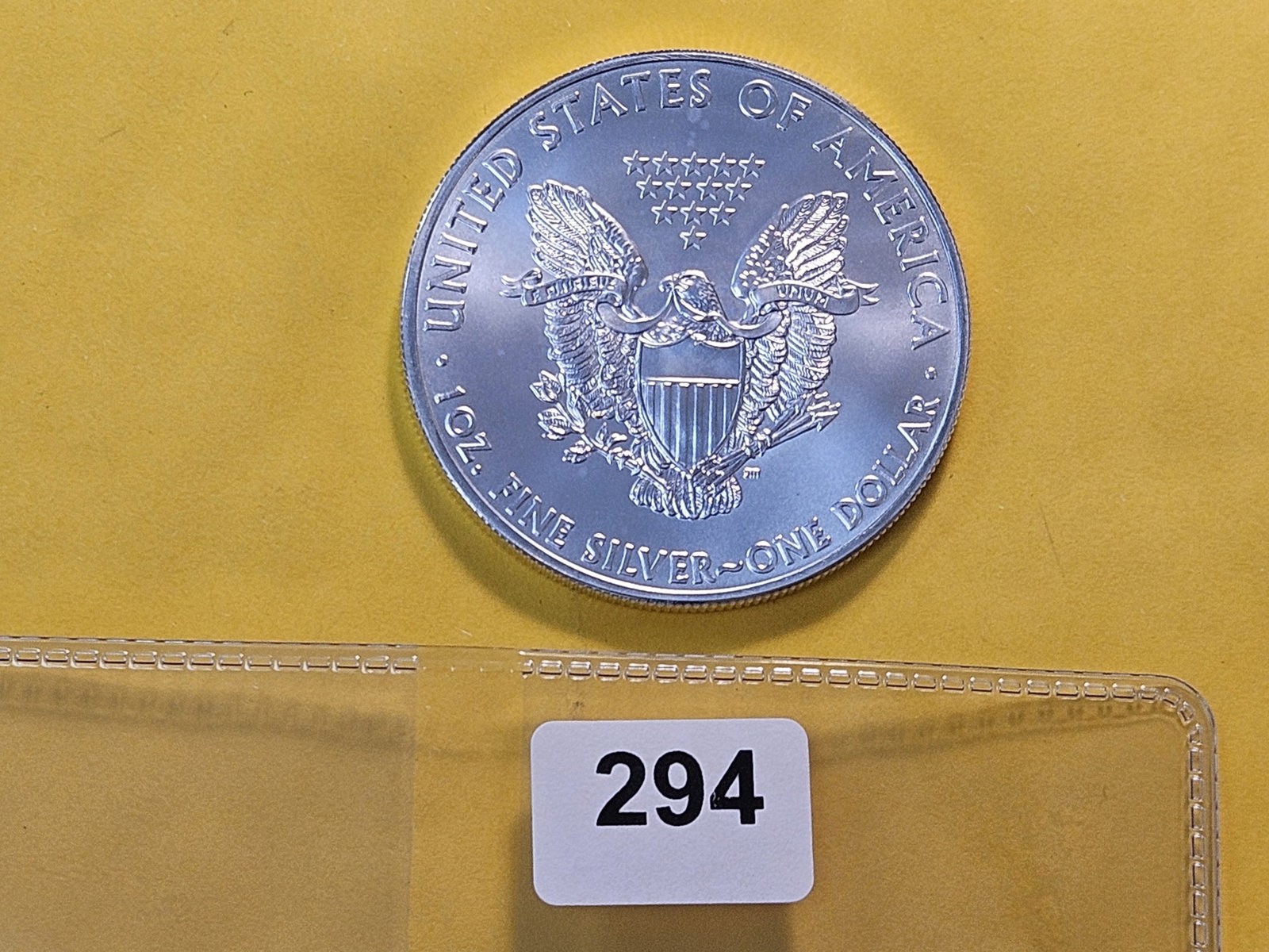 GEM Brilliant Uncirculated 2011 American Silver Eagle - 3