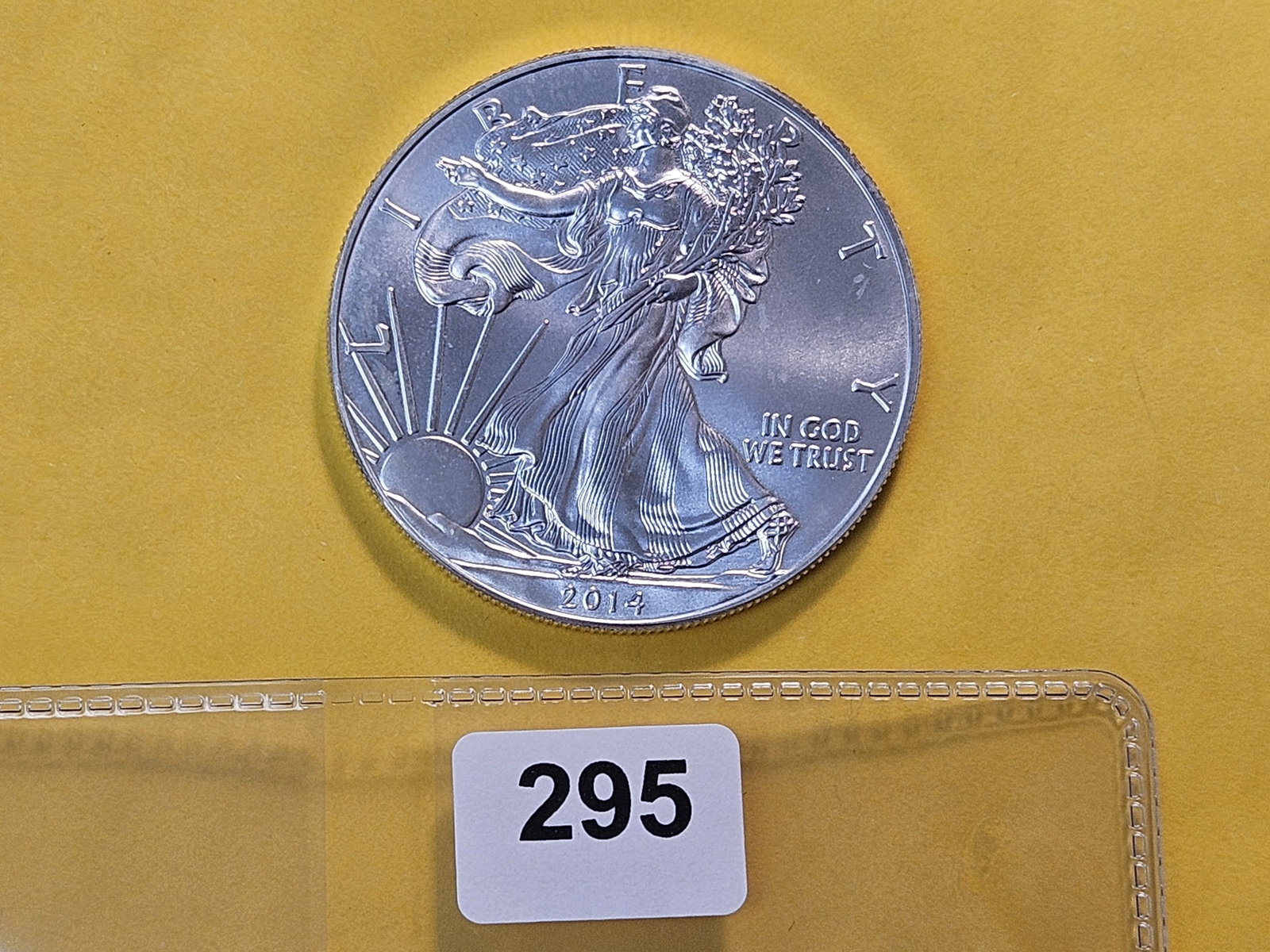 GEM Brilliant Uncirculated 2014 American Silver Eagle - 2