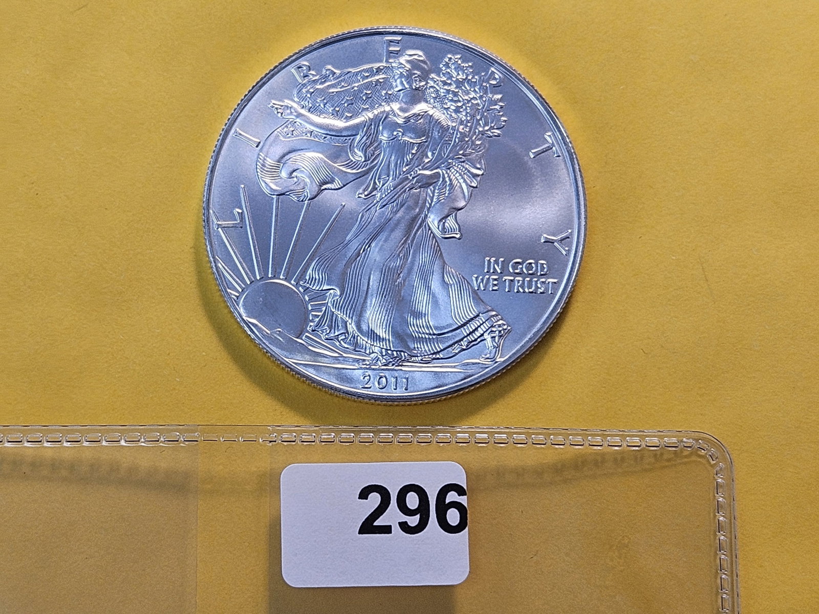 GEM Brilliant Uncirculated 2011 American Silver Eagle - 2