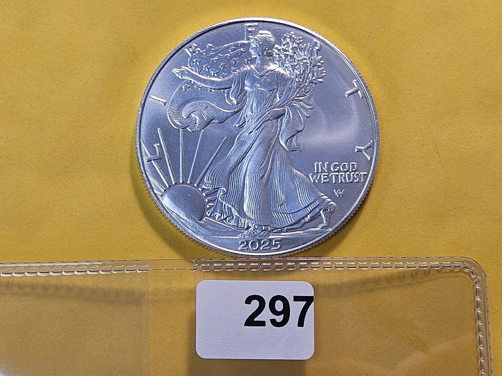 GEM Brilliant Uncirculated 2025 American Silver Eagle - 2