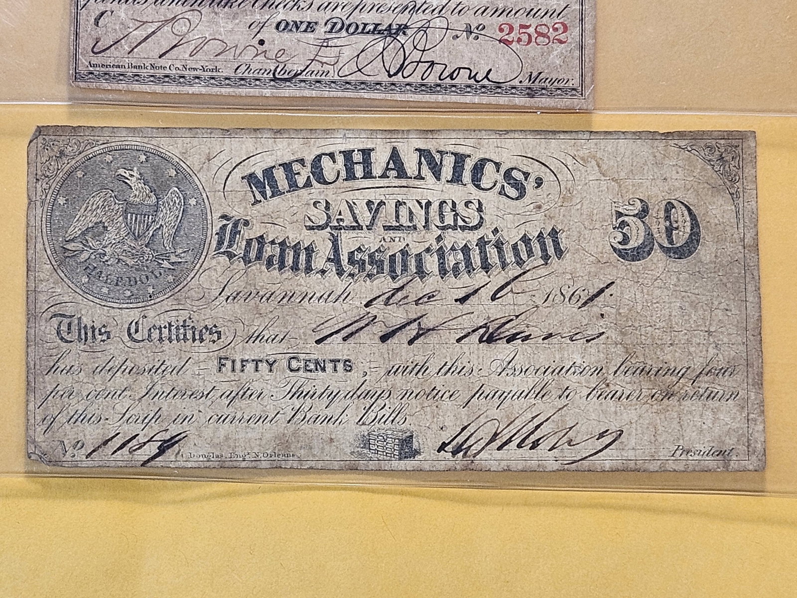 Two United States Obsolete Fractional Notes - 3