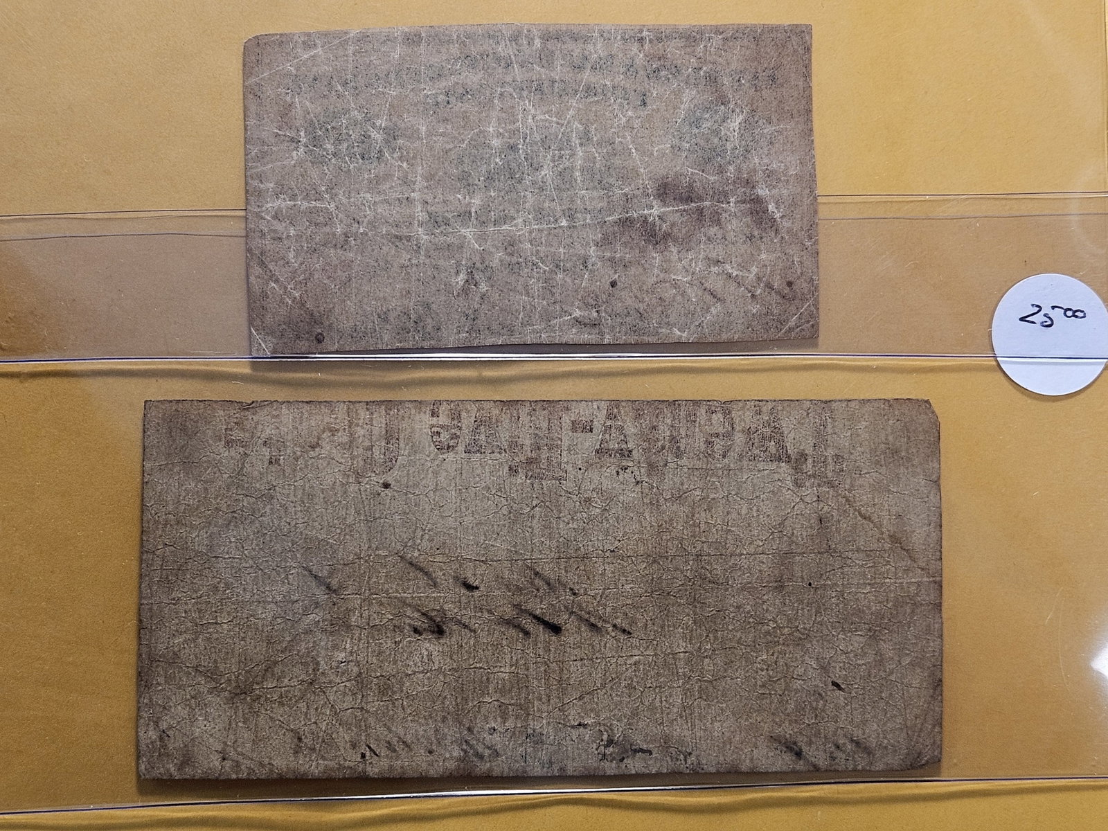 Two United States Obsolete Fractional Notes - 4