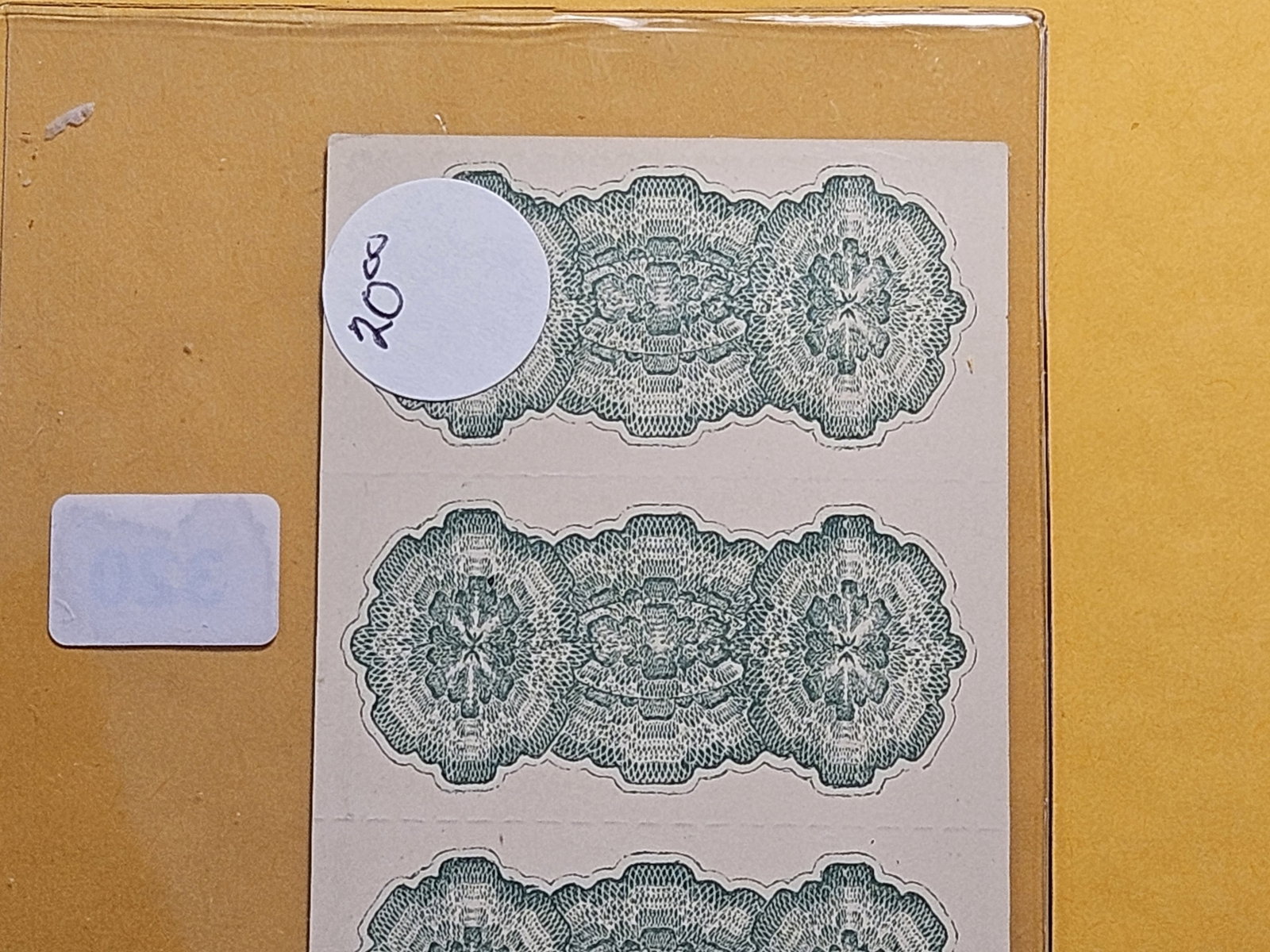 Seven Older Paper "Good For" Tokens - 7