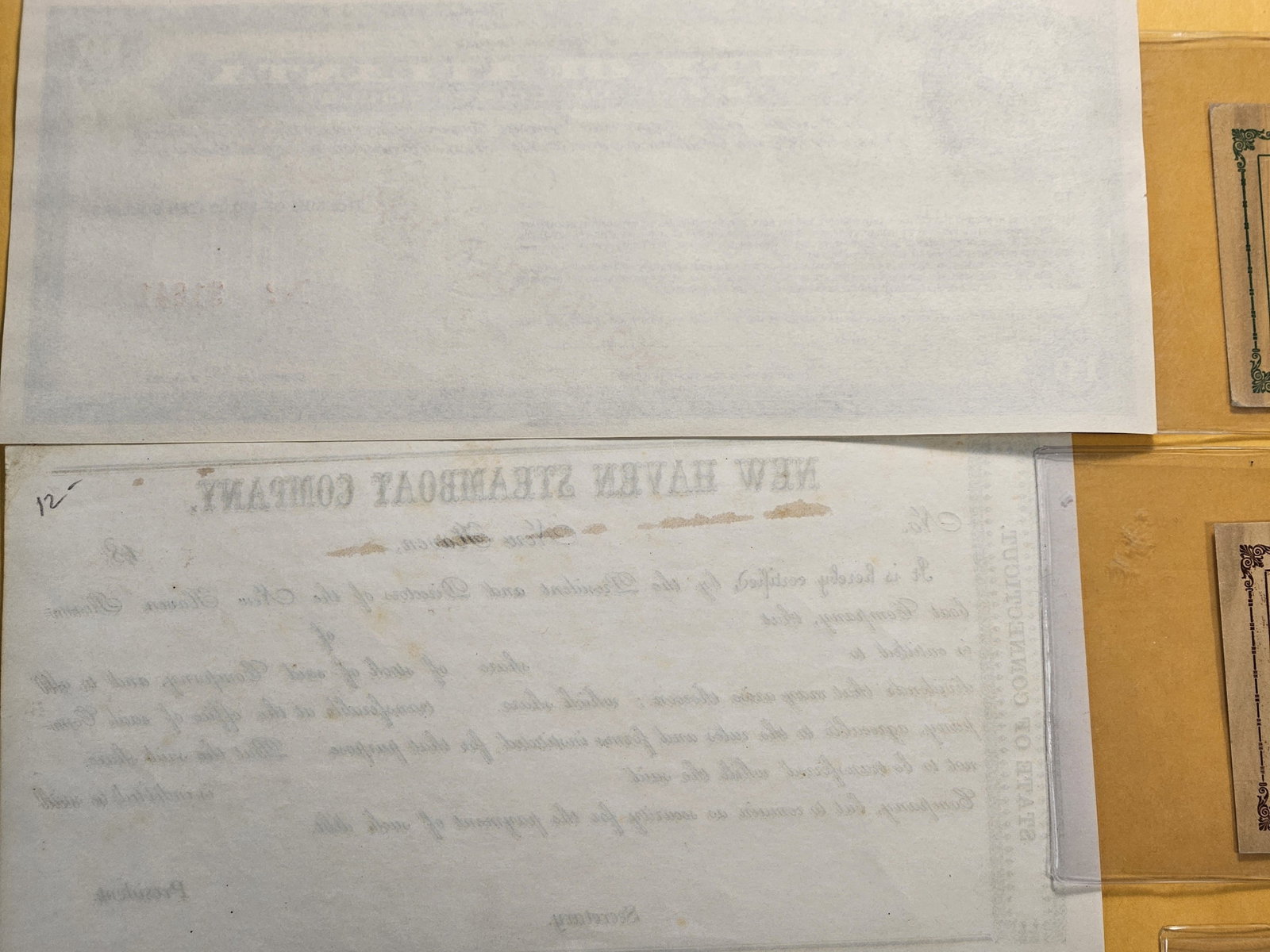 Six United States Paper Items - 7