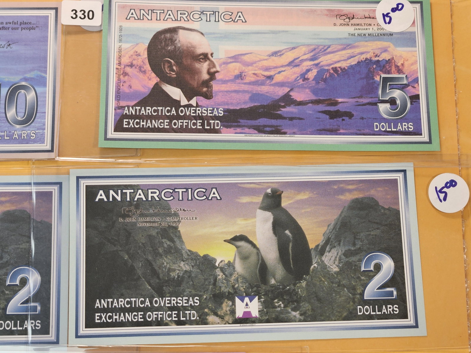 FANTASY NOTES! Five Antarctica Notes - 3