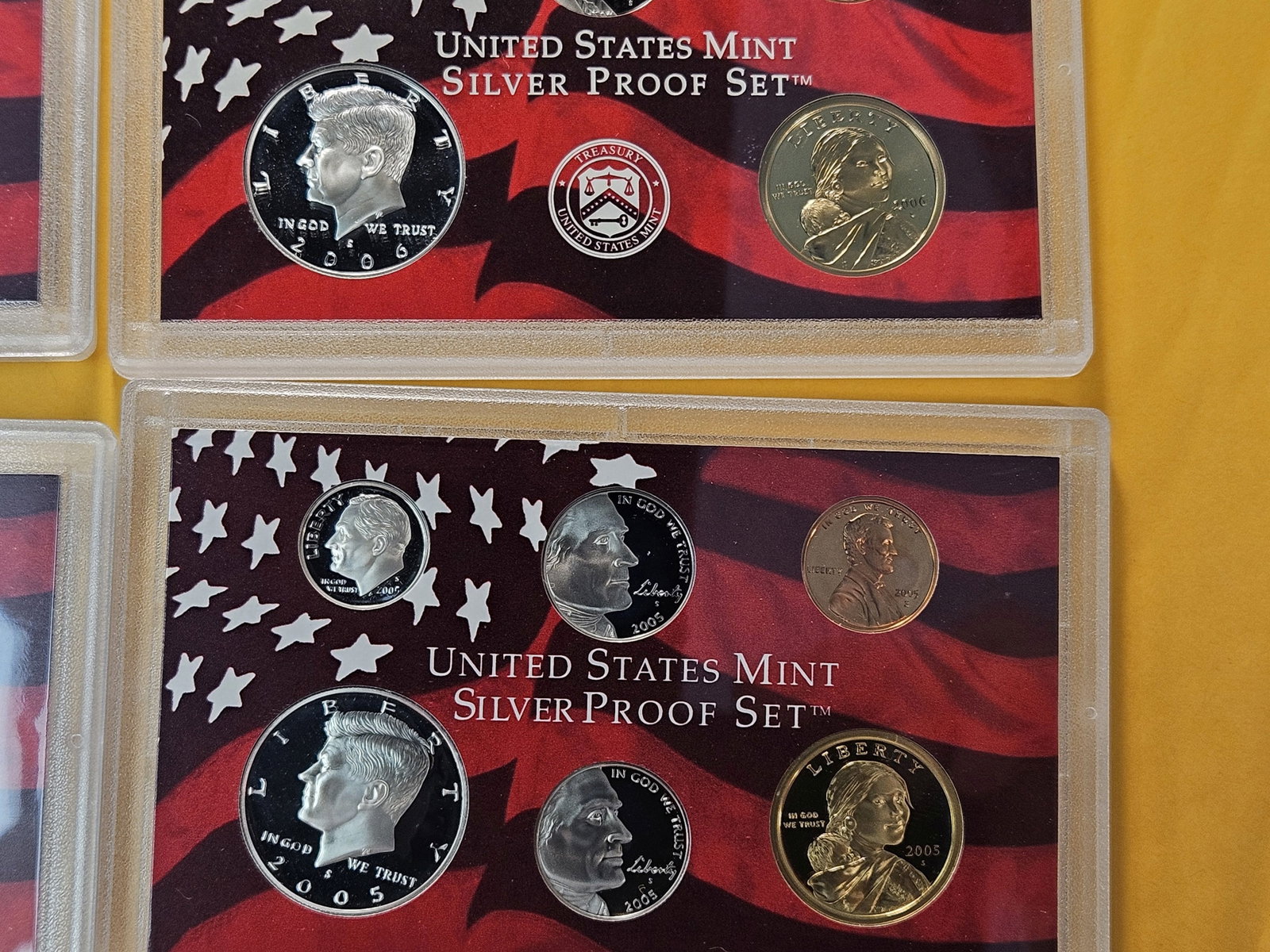 Two United States Mint Silver Proof Sets - 3