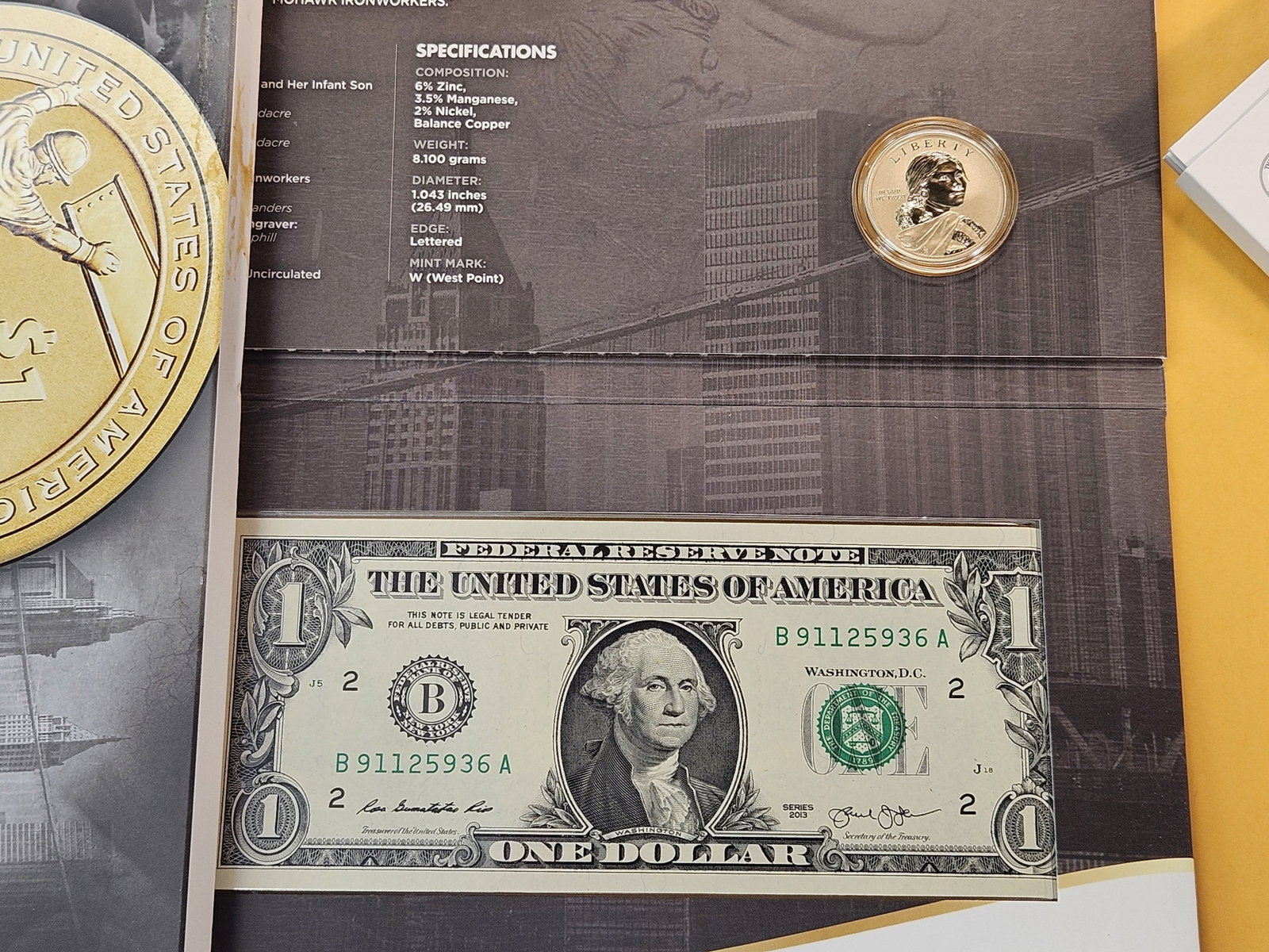 Two US Mint 2015 Dollar Sets - 2