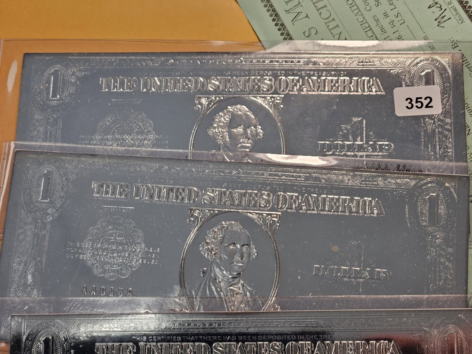 Seven National Collectors Mint Silver Dollar Replicas - 2