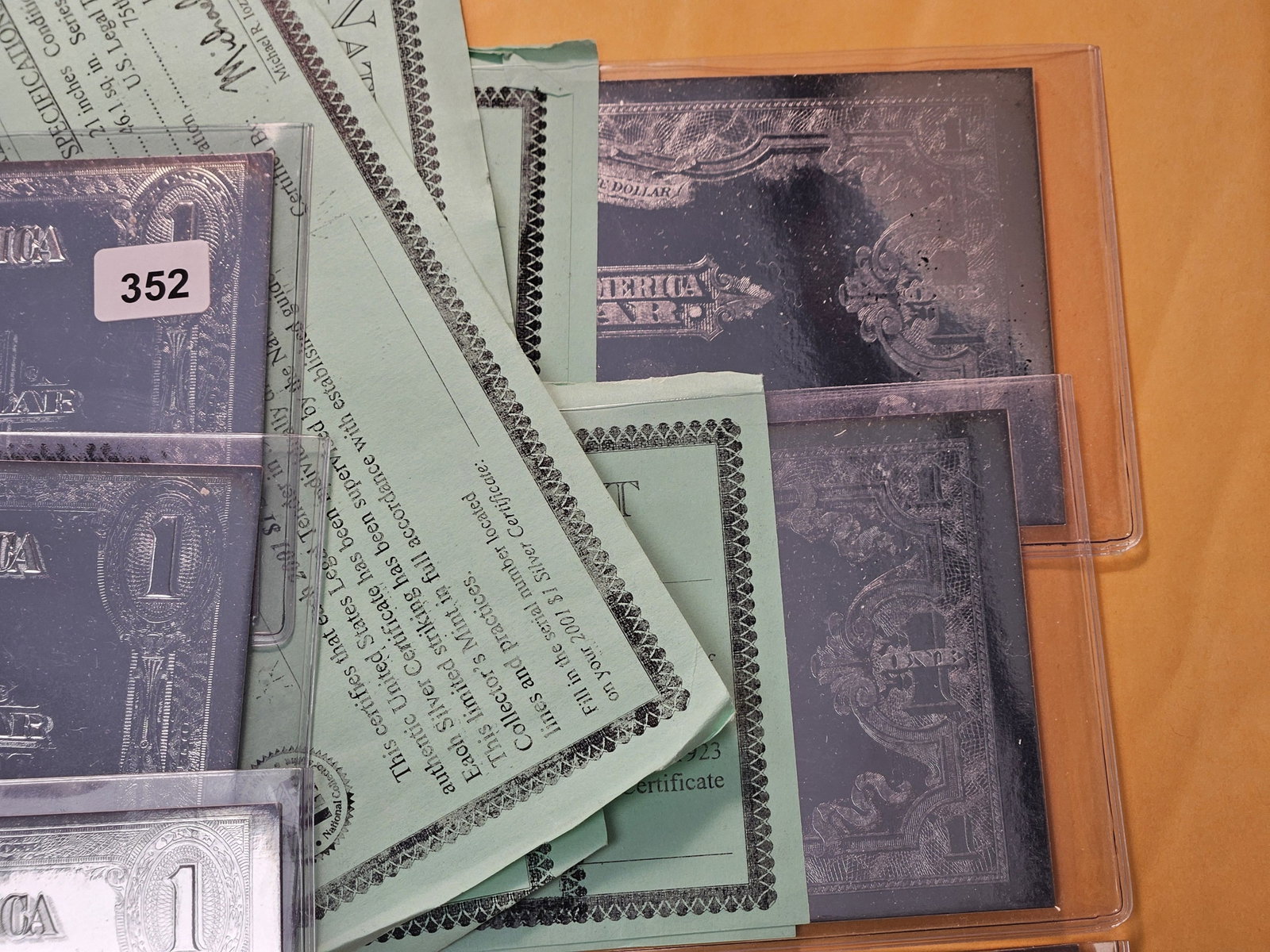 Seven National Collectors Mint Silver Dollar Replicas - 4
