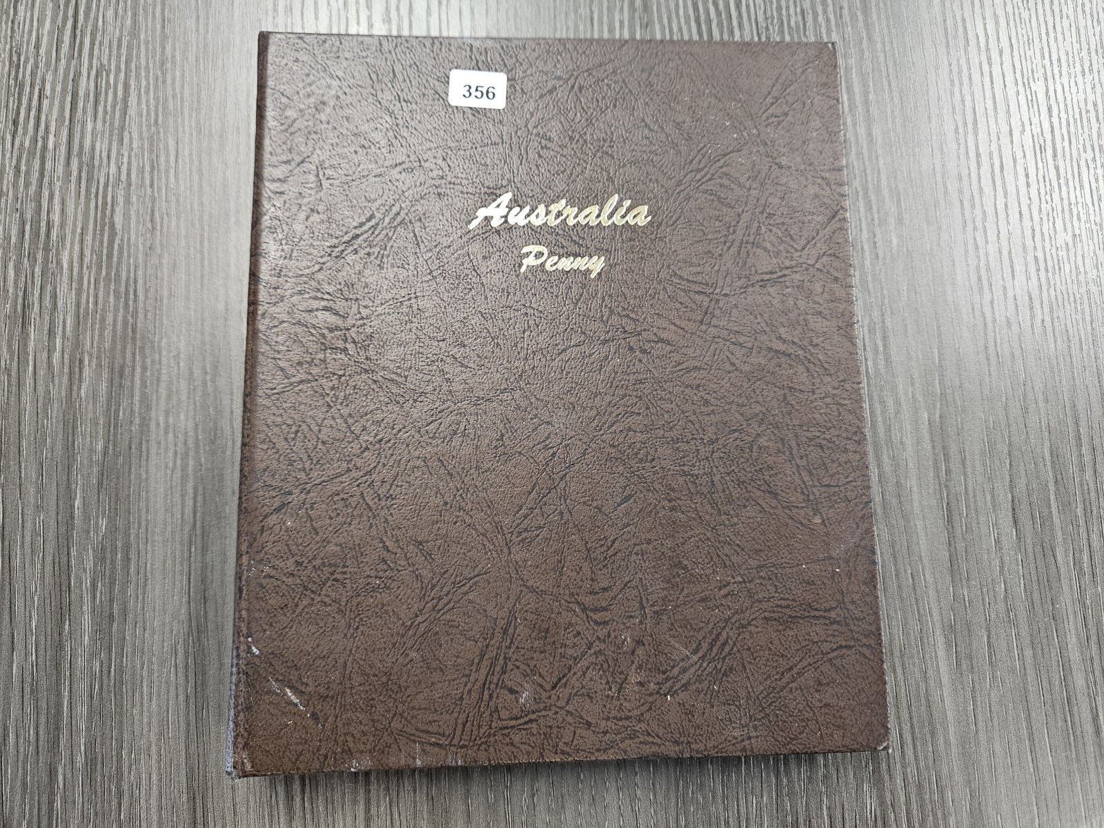 Mostly Filled Australian Penny Dansco Album: Seventy Total Australian Cents