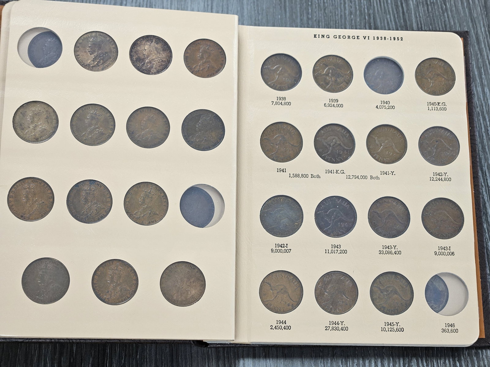 Mostly Filled Australian Penny Dansco Album - 4