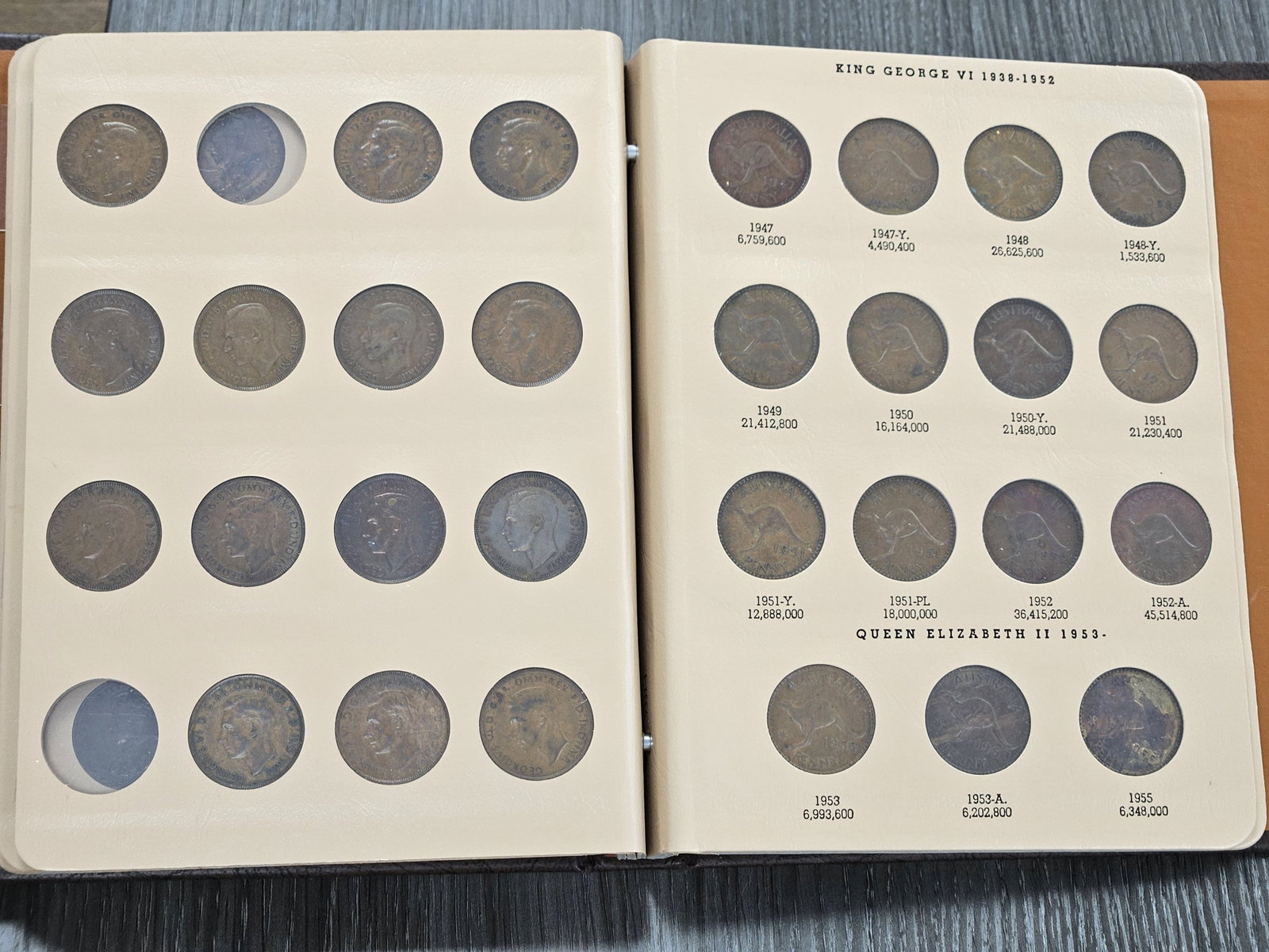 Mostly Filled Australian Penny Dansco Album - 5