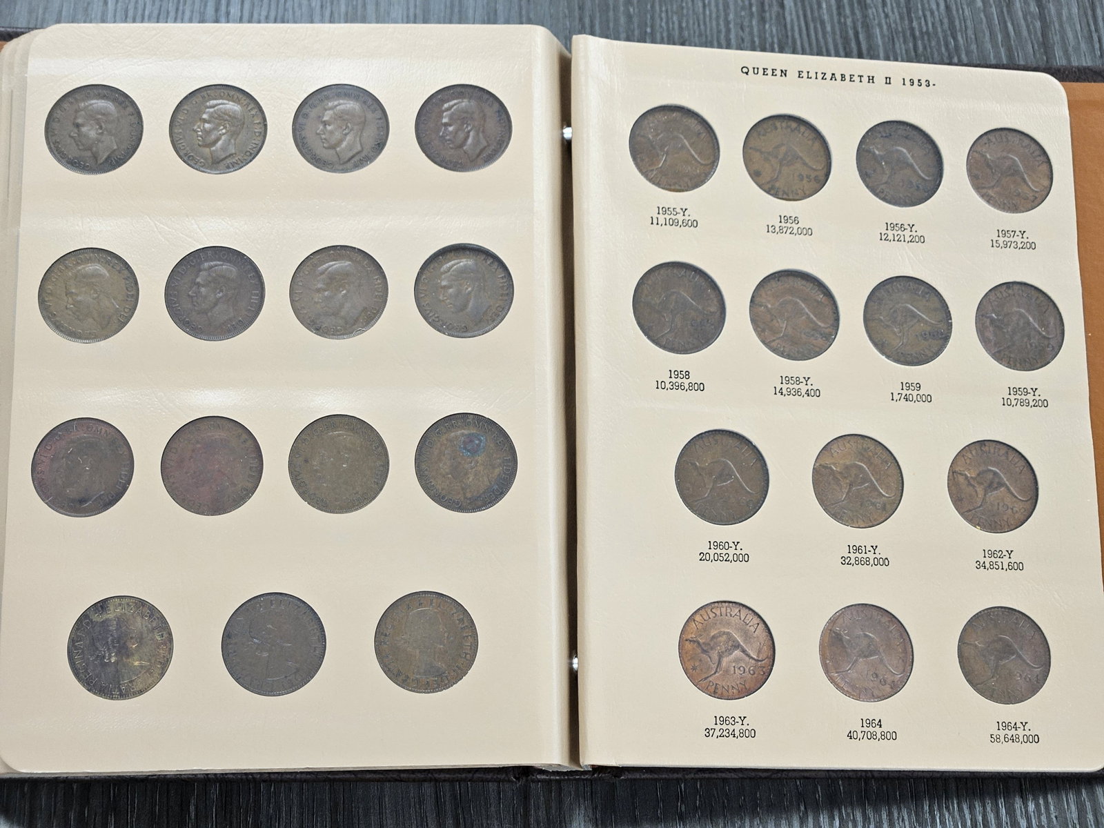 Mostly Filled Australian Penny Dansco Album - 6