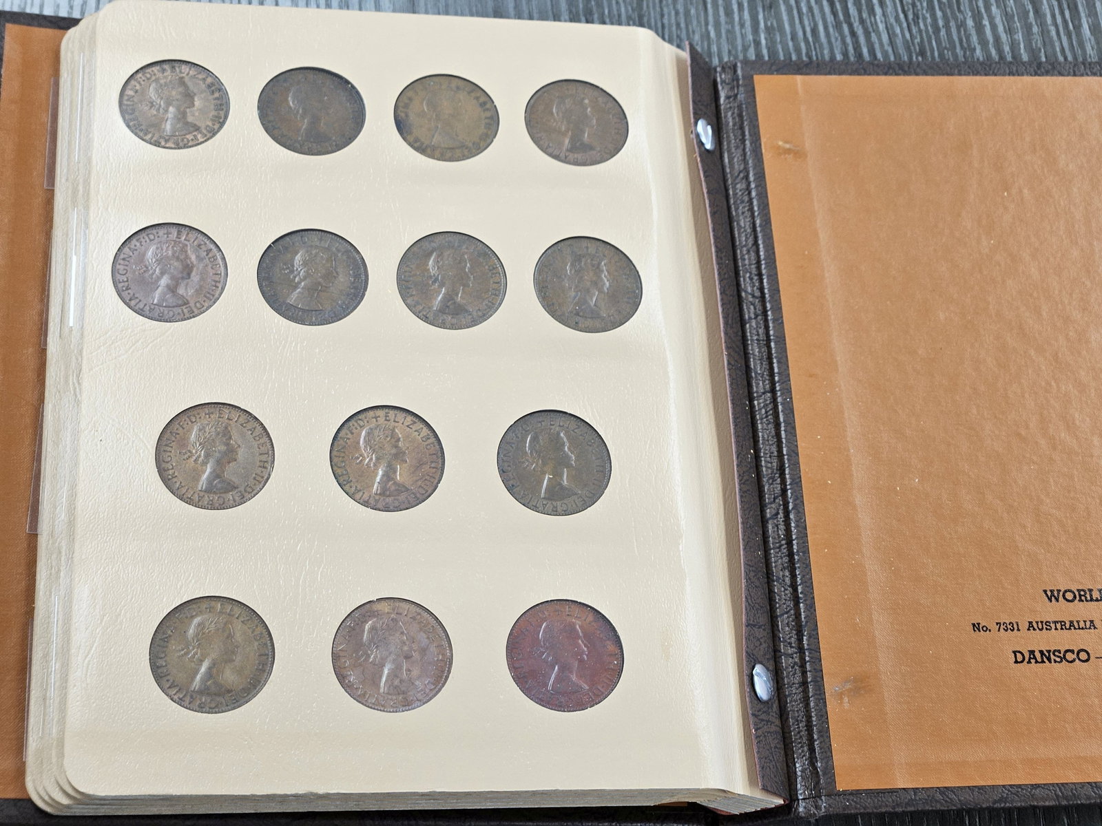 Mostly Filled Australian Penny Dansco Album - 7