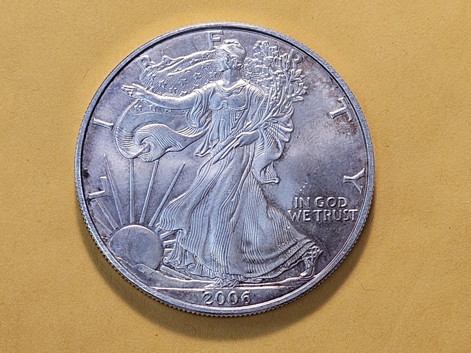 And Last but not Least, a Brilliant Uncirculated 2006 American Silver Eagle - 2
