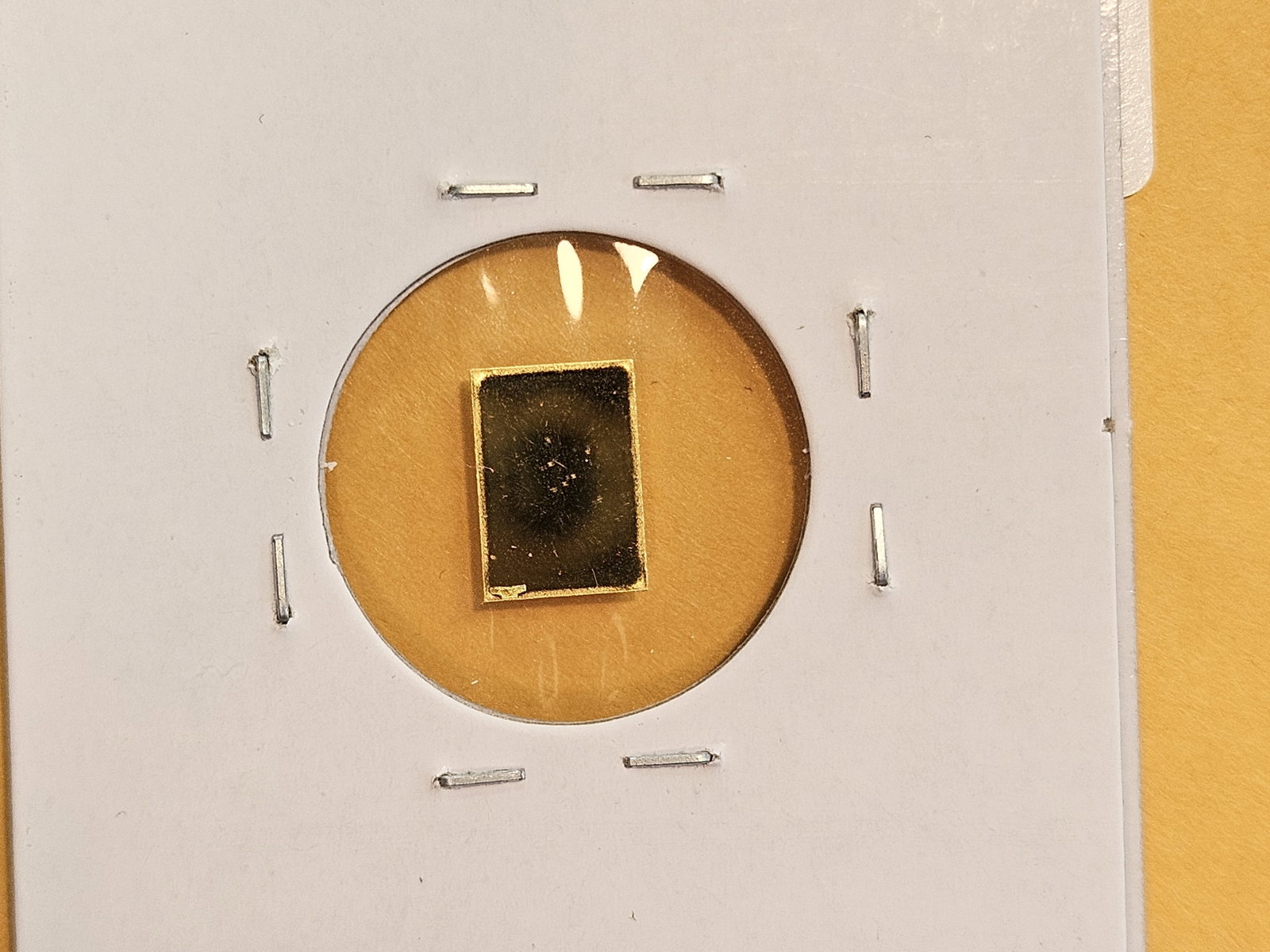 GOLD! Valcambi Suisse One Gram .9999 fine gold bar - 2