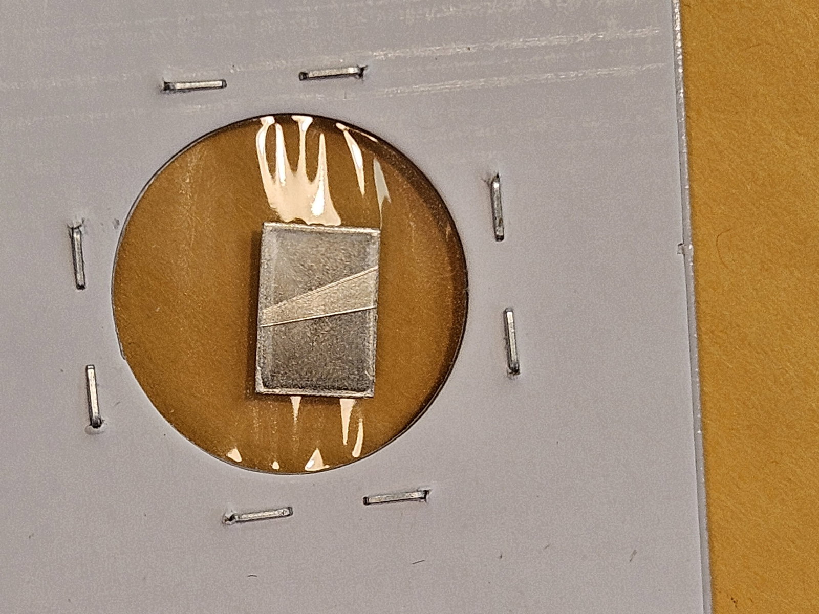 PLATINUM! VALCAMBI Suisse One Gram .9995 Fine Platinum Bar - 2