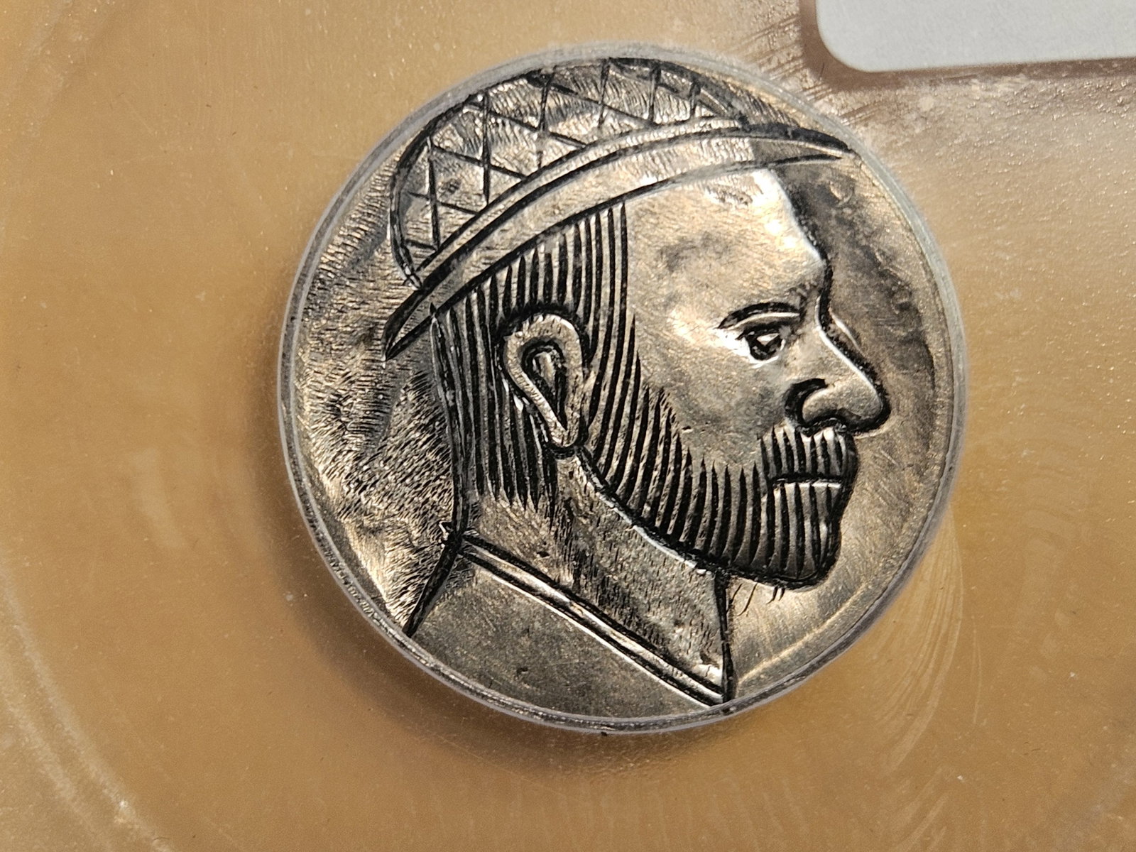 HOBO NICKEL! ICG-graded No Date Buffalo Nickel Carved into a Hobo Nickel: More modern carving
