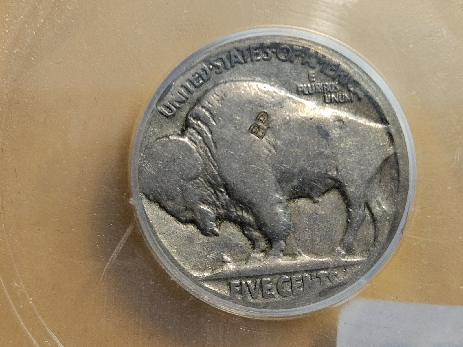 HOBO NICKEL! ICG-graded No Date Buffalo Nickel Carved into a Hobo Nickel - 4