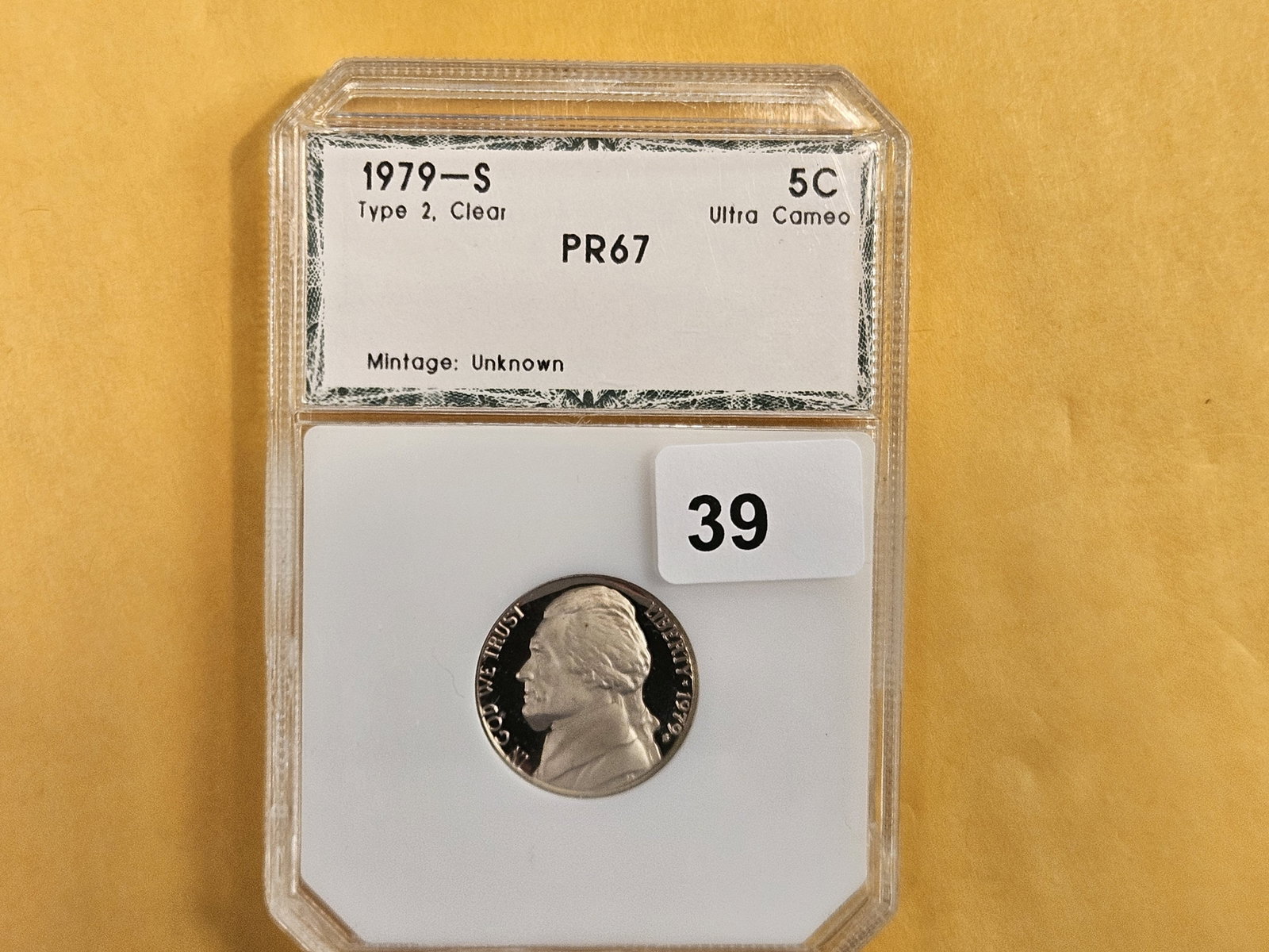 PCI 1979-S Type 2 Jefferson Nickel in Proof 67 Ultra Cameo - 2