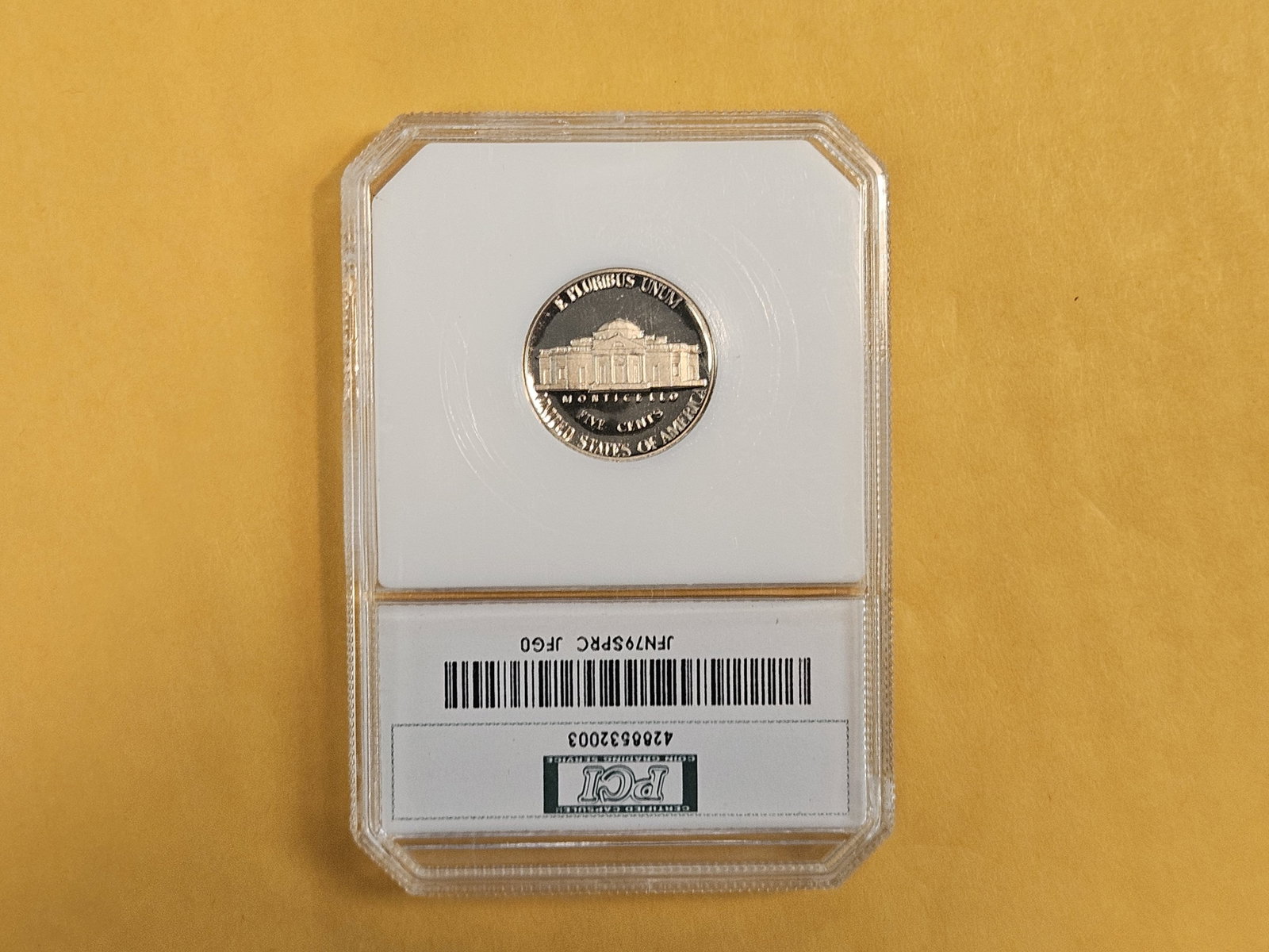 PCI 1979-S Type 2 Jefferson Nickel in Proof 67 Ultra Cameo - 3