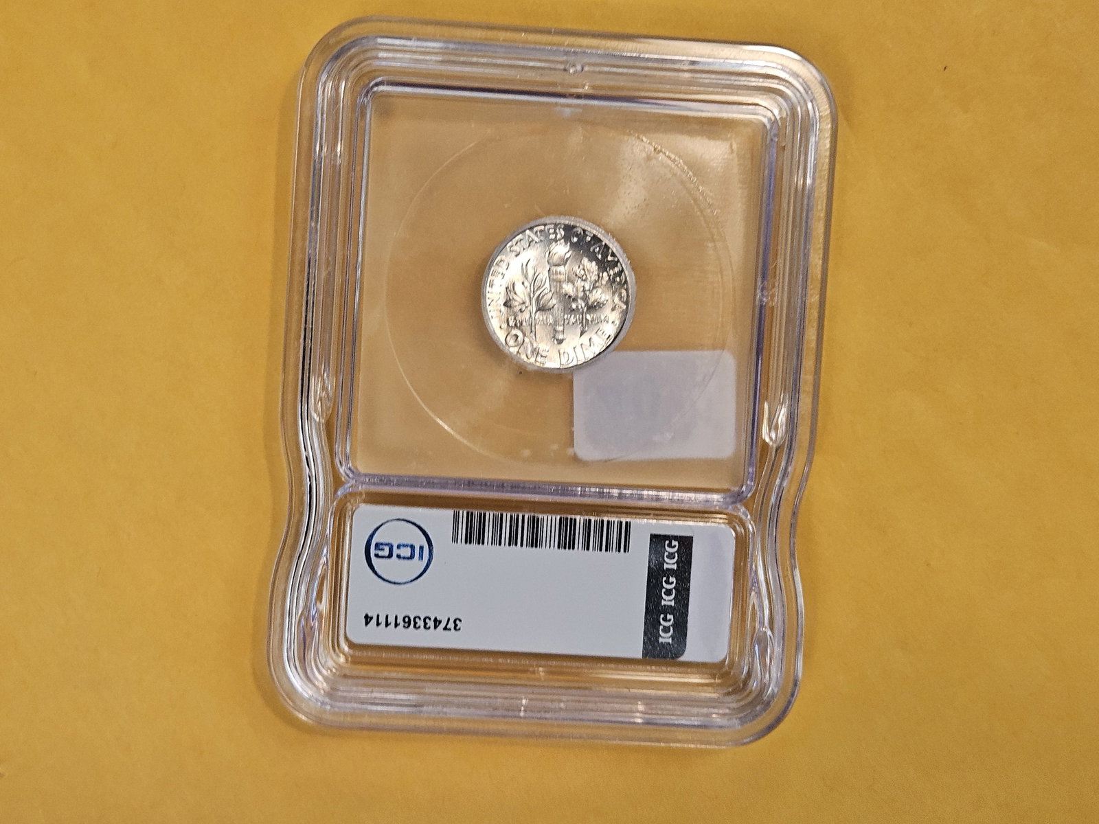 GEM! ICG 1951 Silver Roosevelt Dime in Mint State 66 - 3