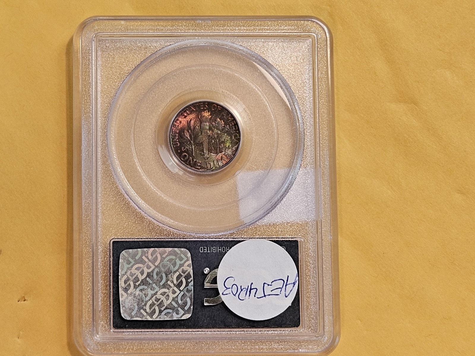GEM! OGH! Toned PCGS 1946-S silver Roosevelt Dime in Mint State 66 - 10