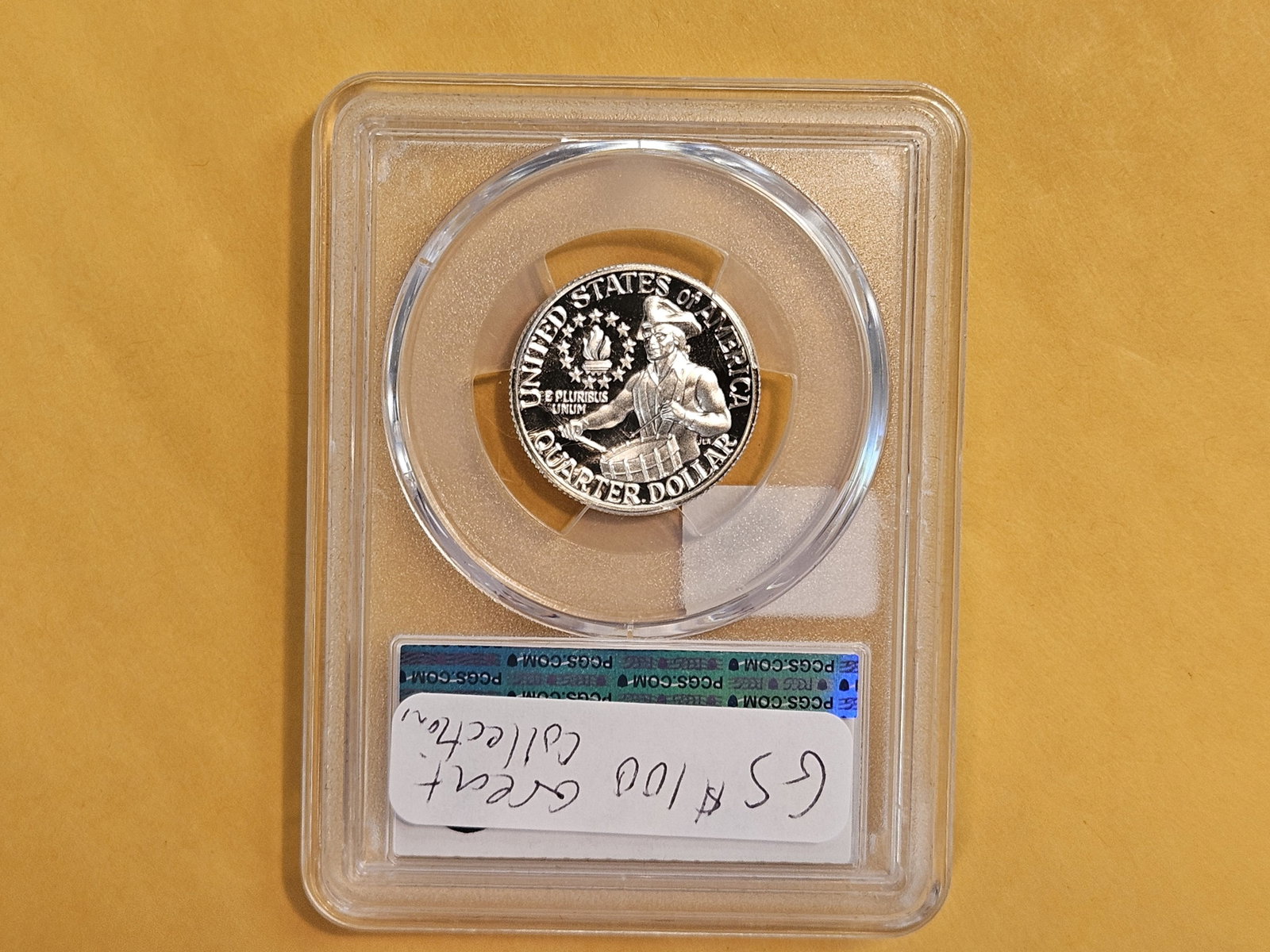 PERFECT! PCGS 1976-S SILVER Washington Quarter in Proof 70 Deep Cameo - 3