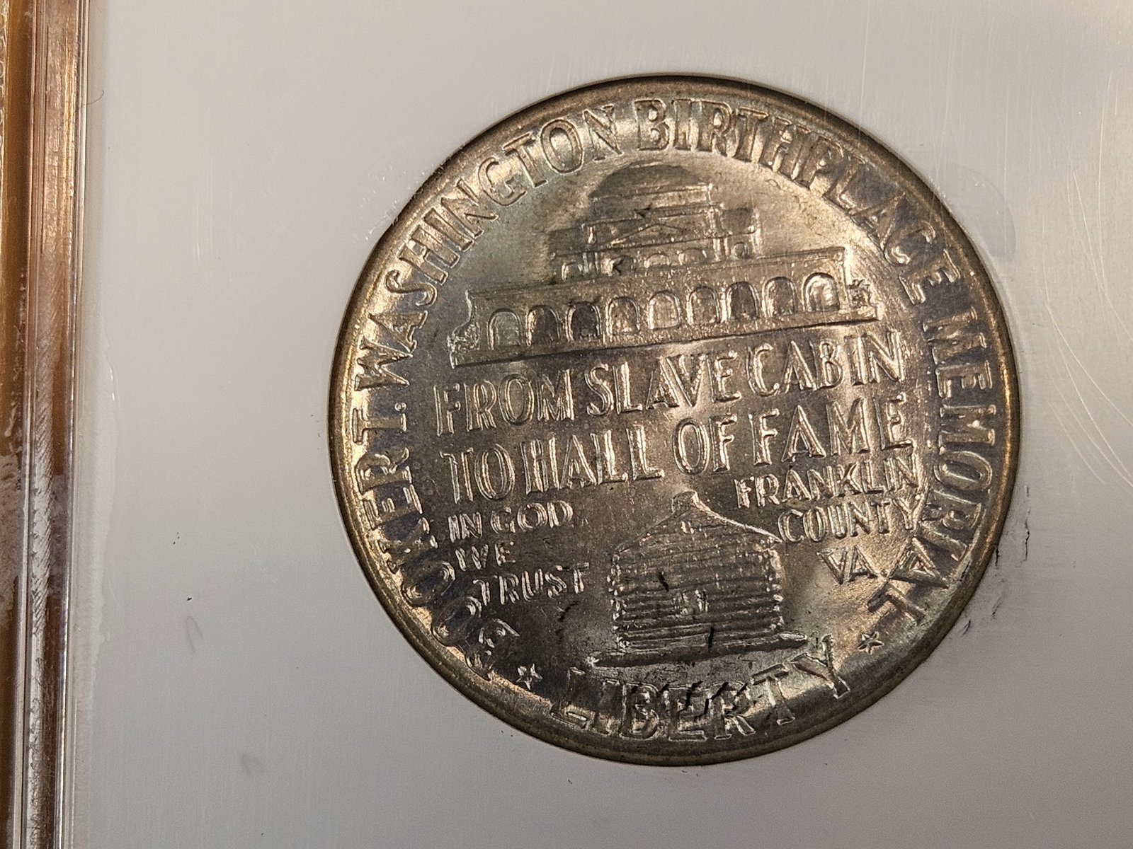 GEM! NGC 1946 Commemorative silver Half Dollar in Mint State 65 - 7
