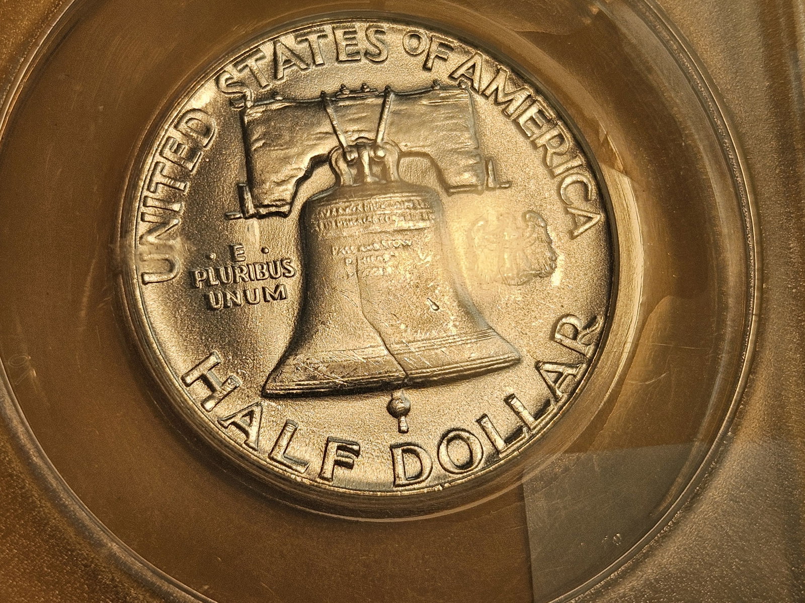 VARIETY! ANACS BUGS BUNNY 1955 Franklin half Dollar in Mint State 63 - 8