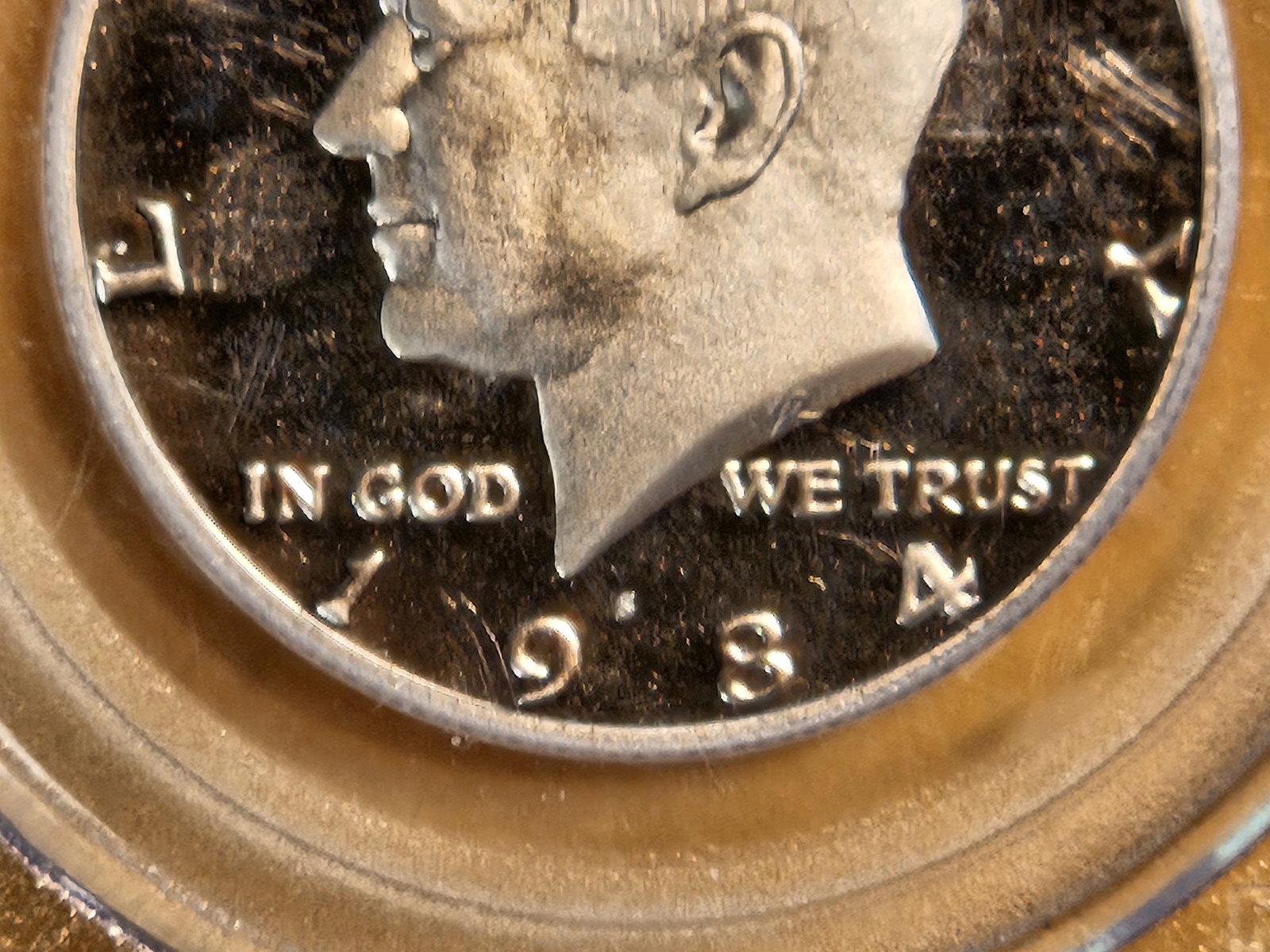 Here's a cool one! PCGS 1984-S Kennedy Half dollar in Proof 69 Deep Cameo - 3