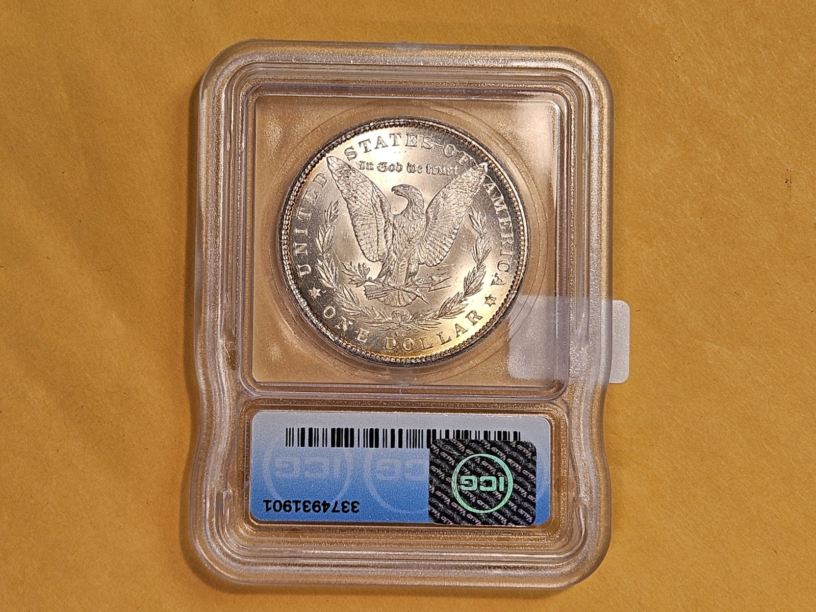 ** KEY DATE ** ICG 1885-CC Morgan Dollar in Mint State 64 - 9