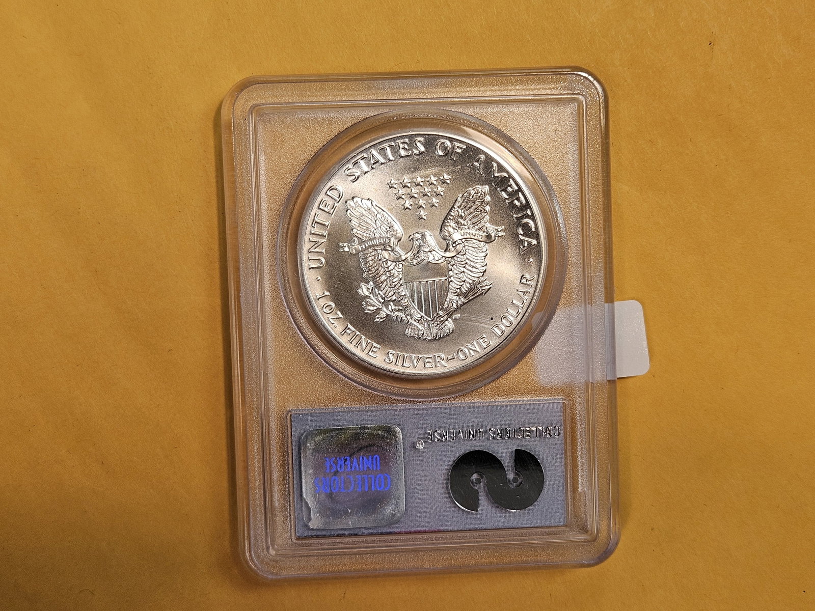 ** PCGS-Graded 1989 American Silver Eagle World Trade Center Recovery coin - 2
