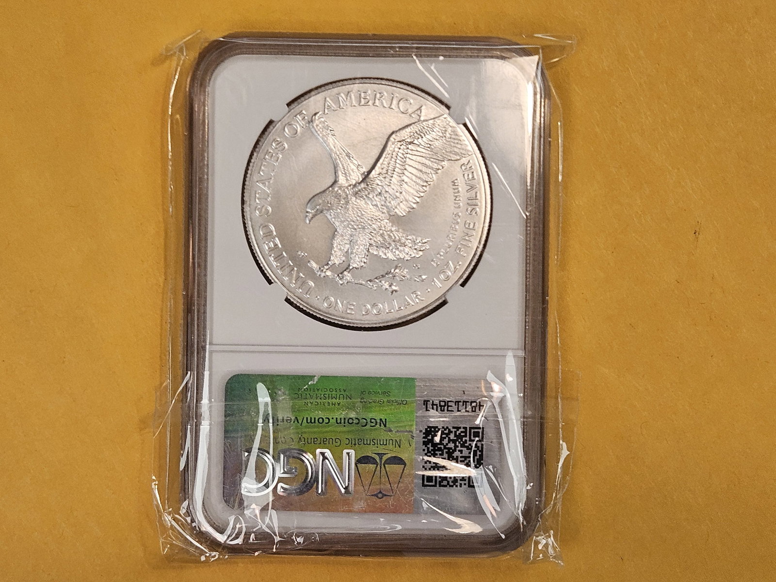 NGC 2024 American Silver Eagle in Mint State 69 - 2