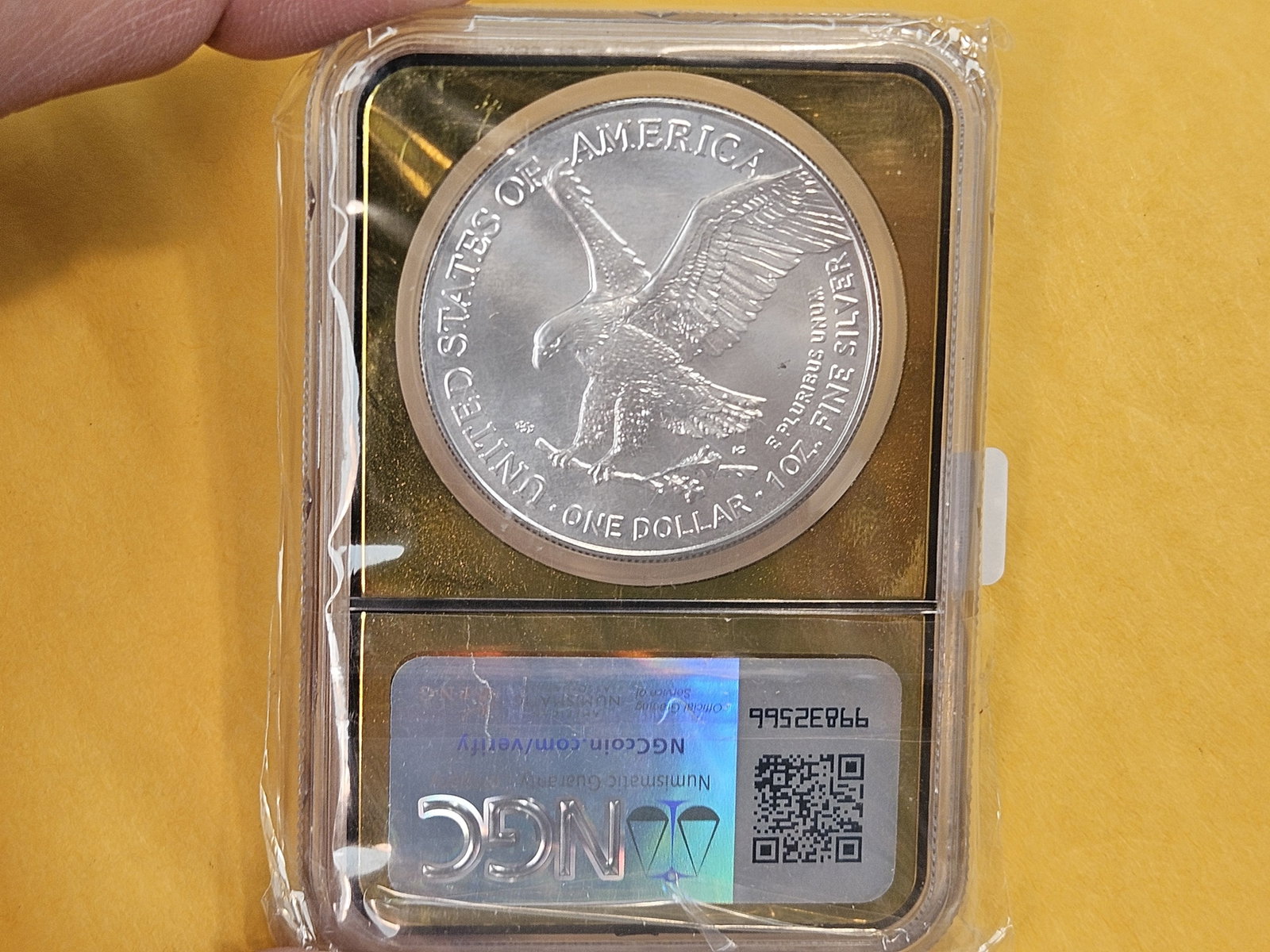 Eagle Privy Mark!! NGC 2025(P) American Silver Eagle - 2
