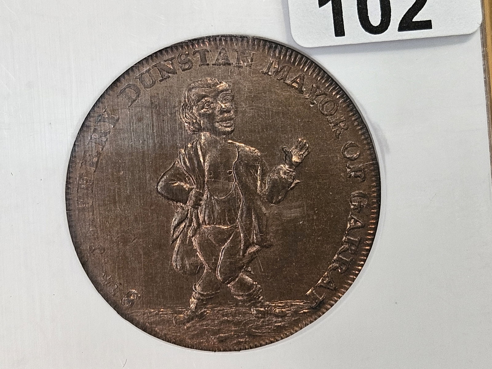 CONDER! NGC 1795 Conder Token in Mint State 63 Red-Brown - 8