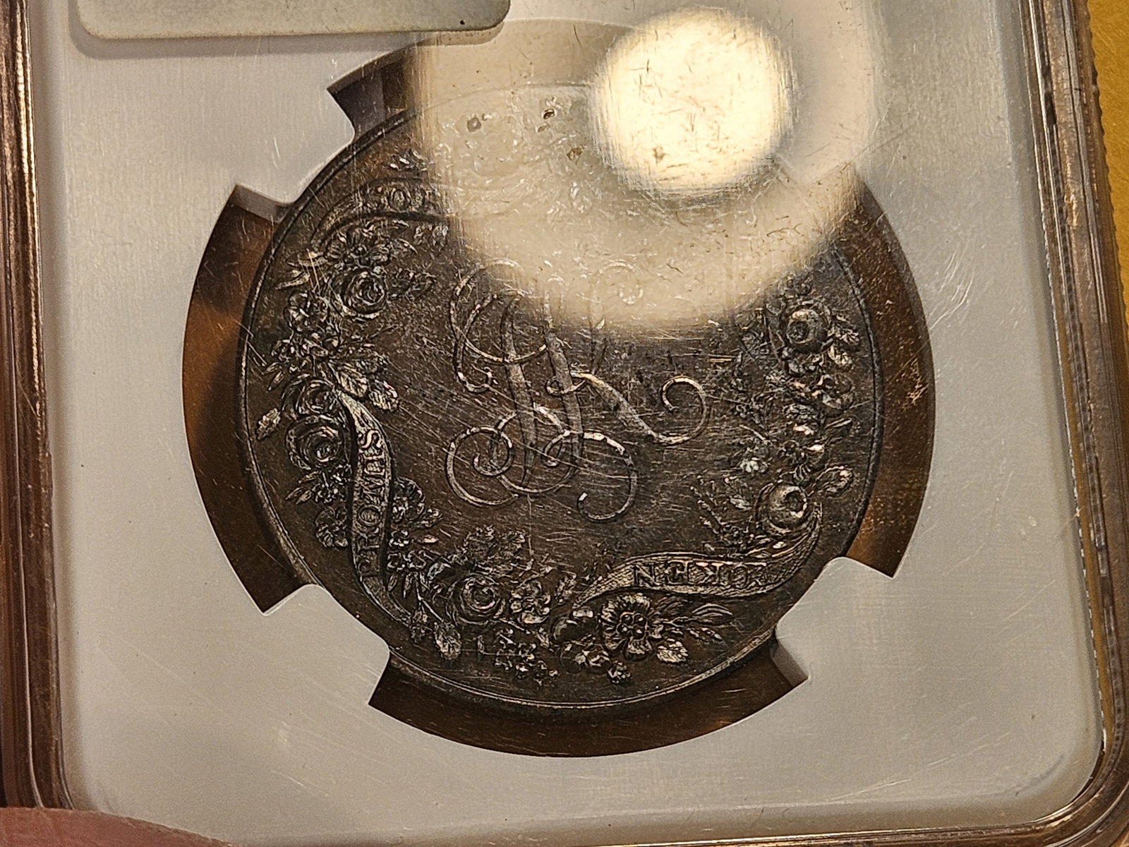 CONDER! NGC 1796 Conder Token in Mint State 63 Brown Prooflike! - 16