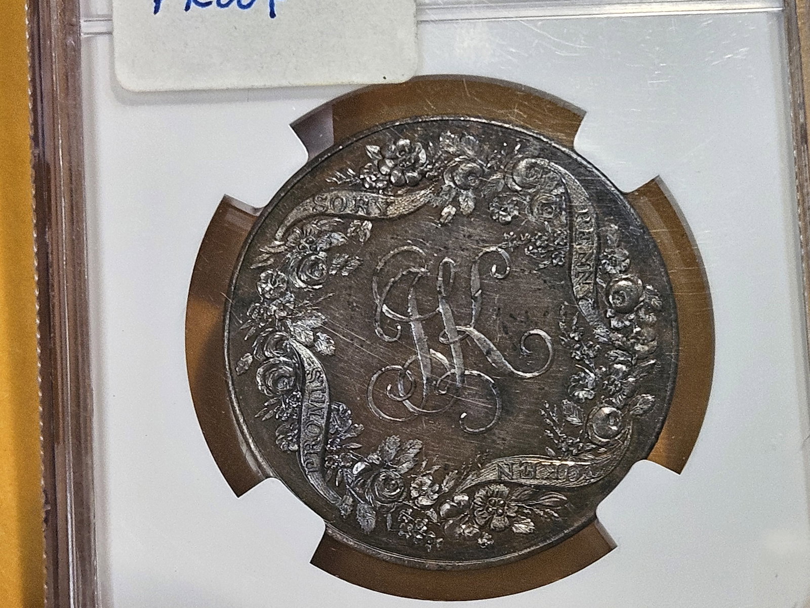 CONDER! NGC 1796 Conder Token in Mint State 63 Brown Prooflike! - 17